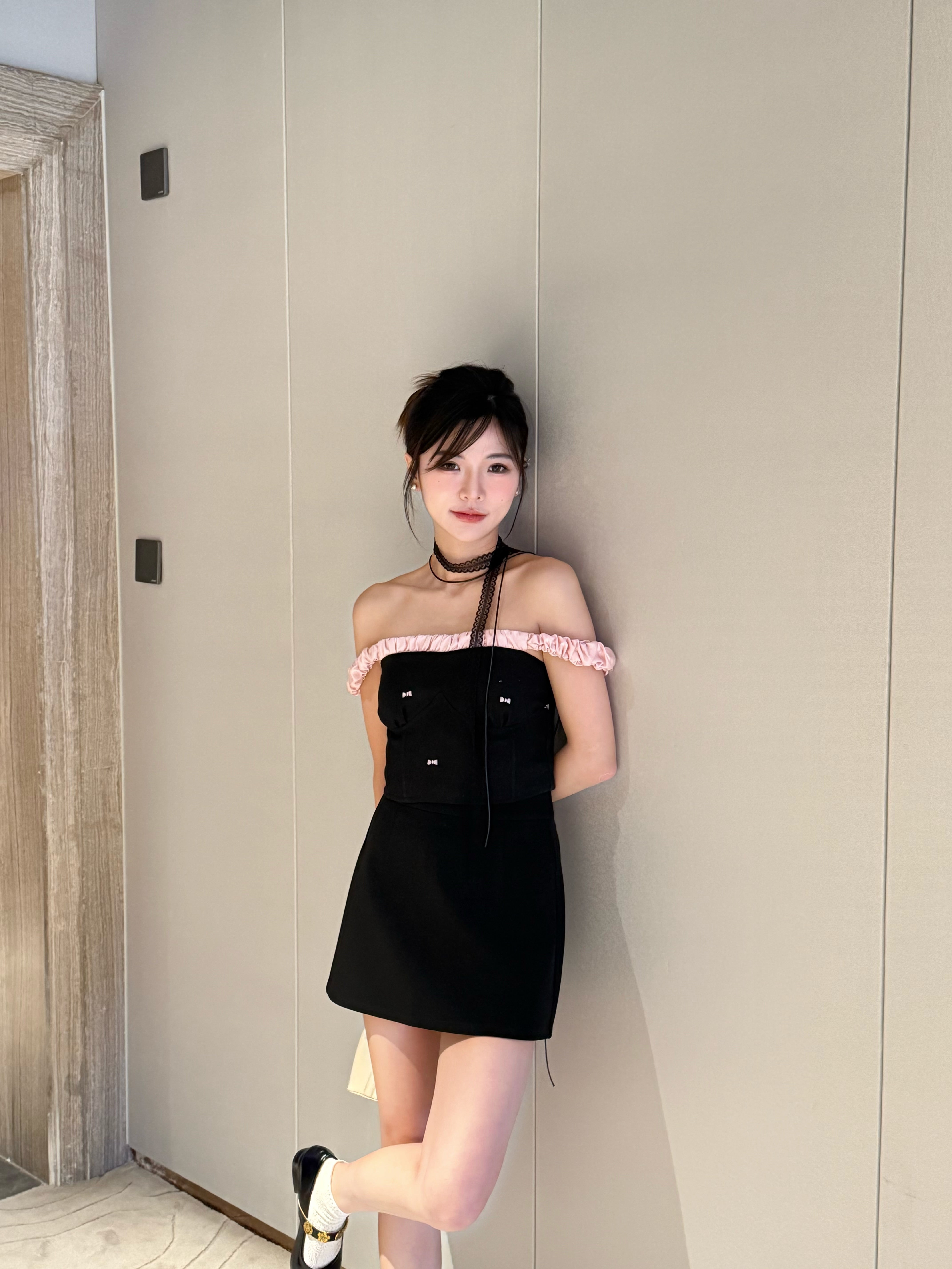 De Classy Skirt 经典小短裙 ♠️ (Black)