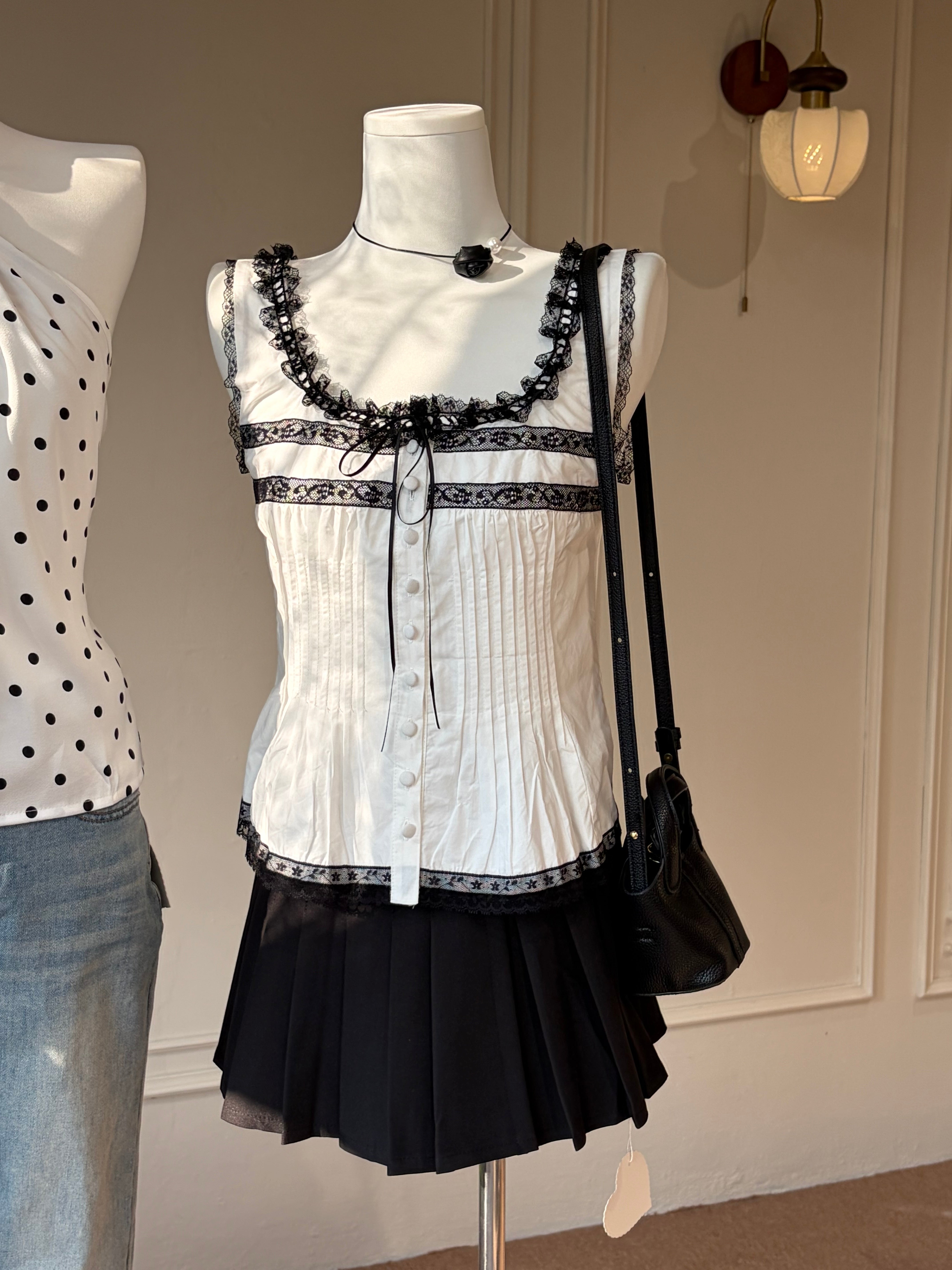 Elise Lace Cami Top