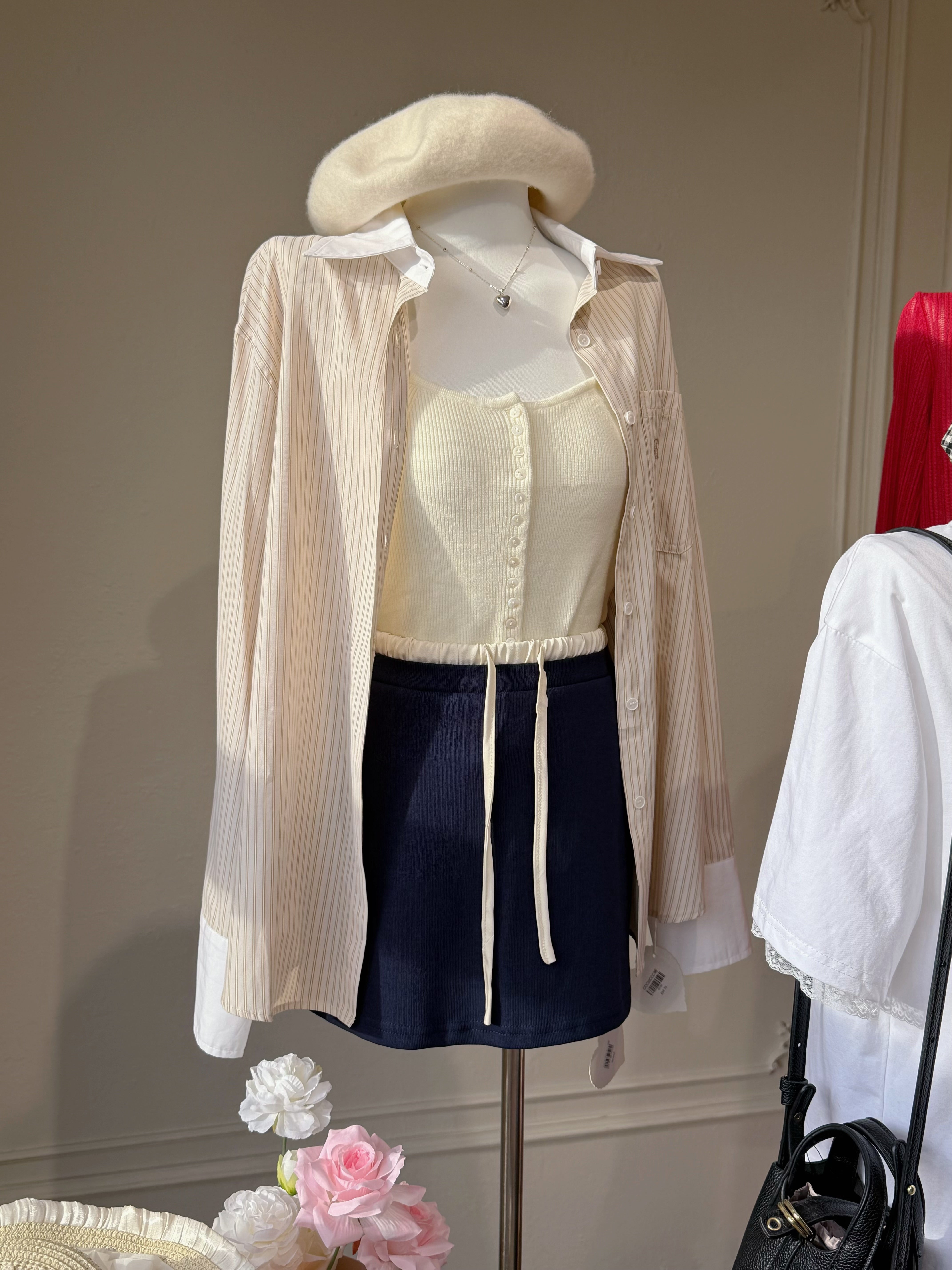 ๐พ๐๐ผ๐๐๐ Serenity Shirt๏ผBeige๏ผ