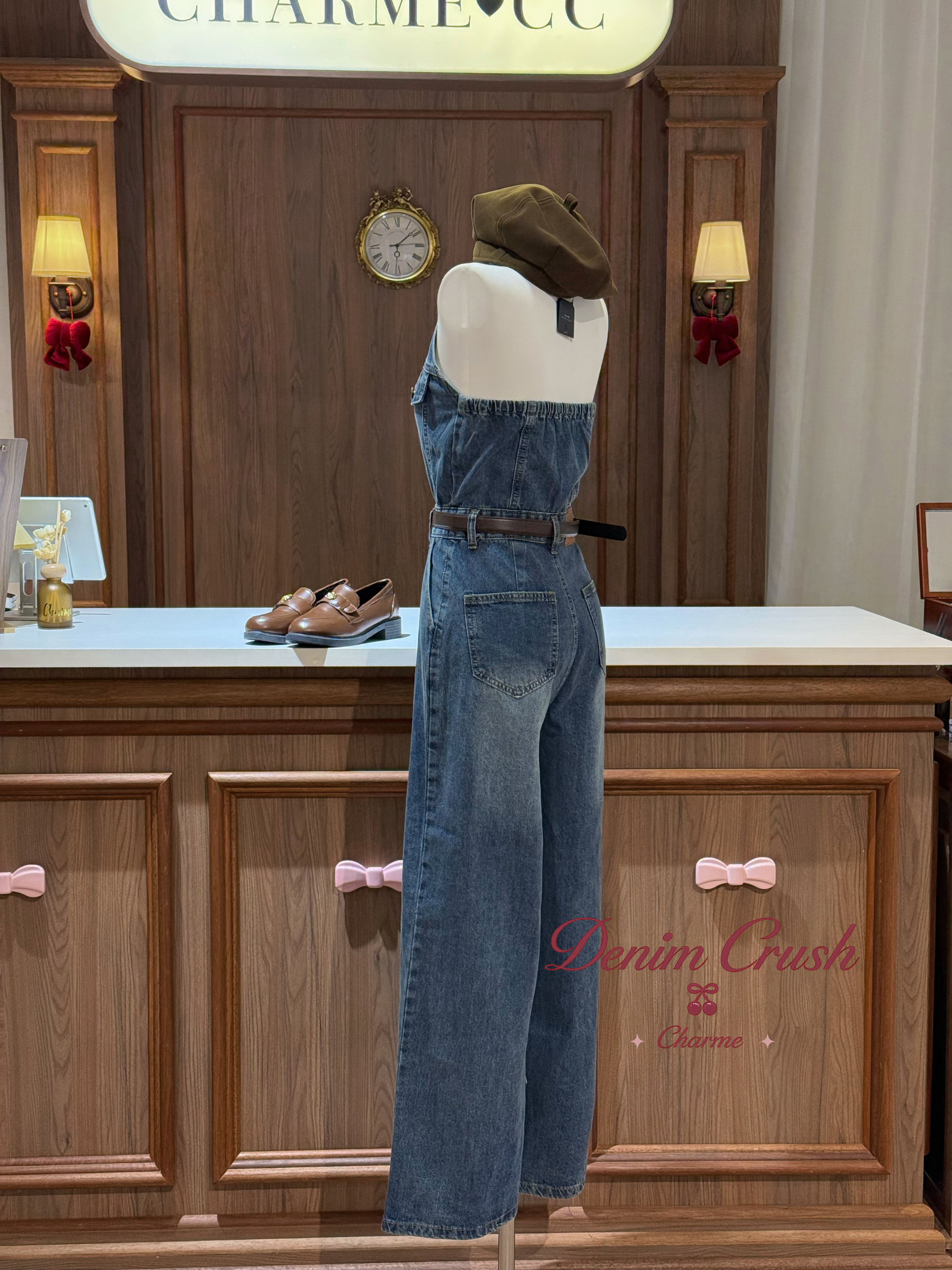 Denim · Aria Jumpsuit