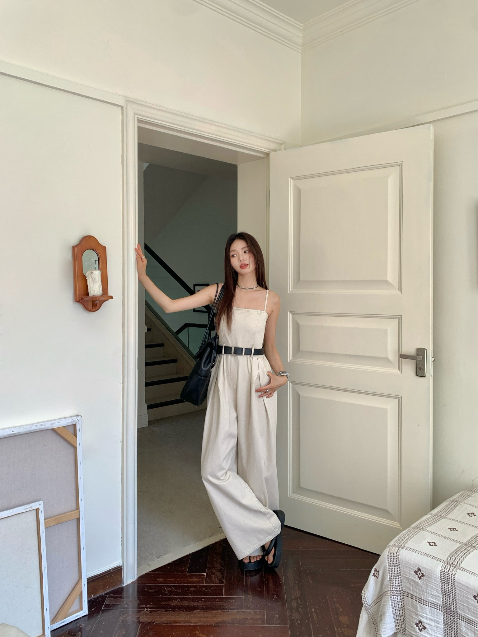 𝘾𝙃𝘼𝙍𝙈𝙀 Seneca Jumpsuit(Grey)