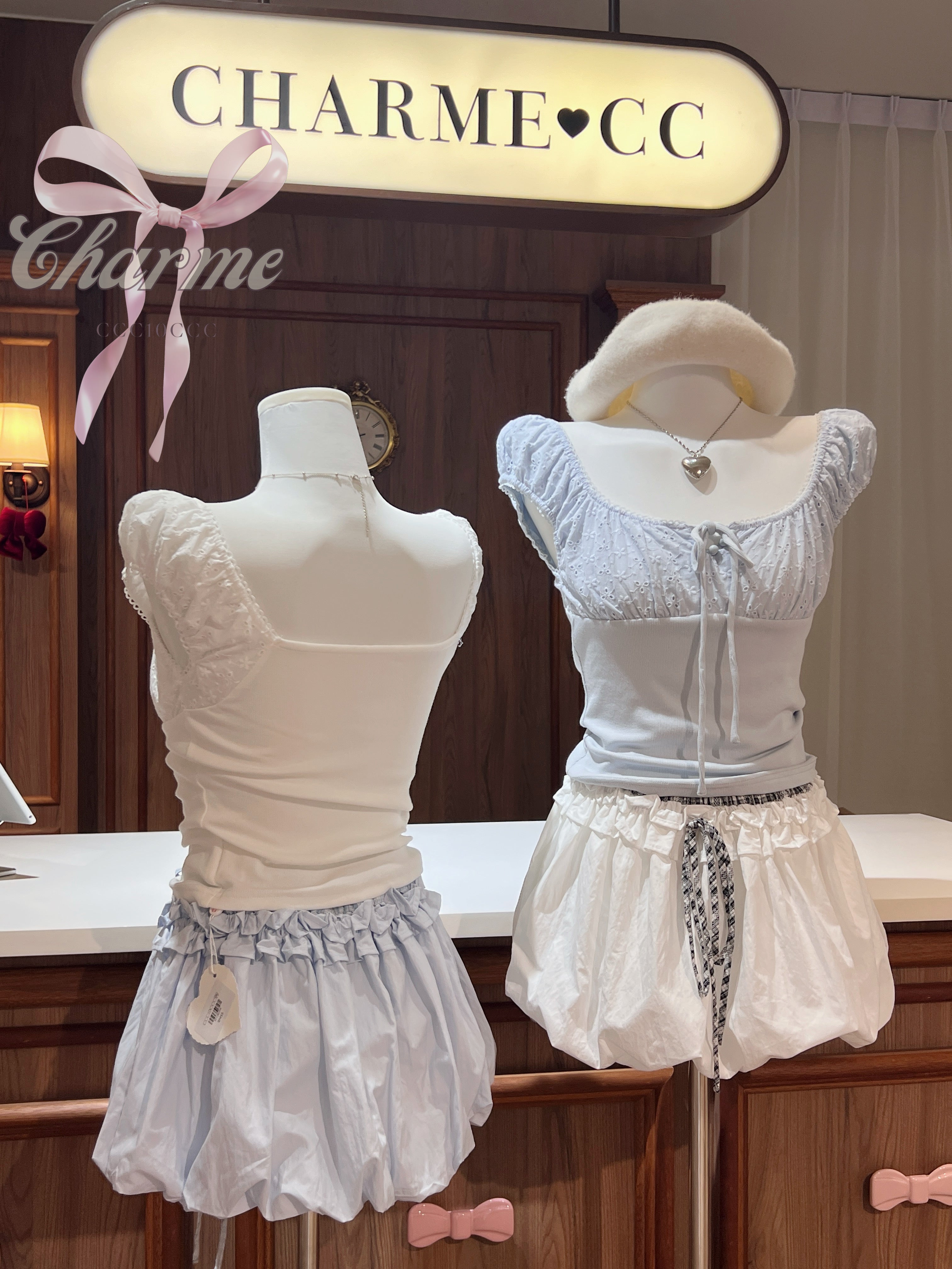 sweet lace fitted top malaysia