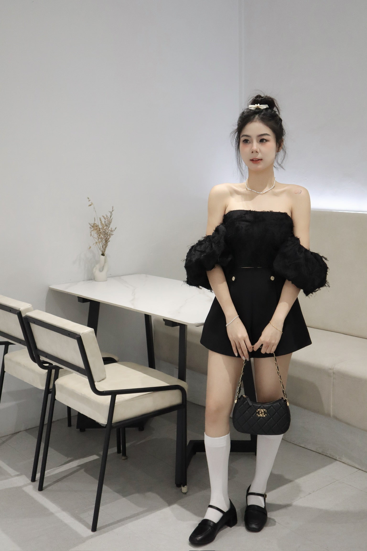 πΎππΌπππ Jamie Top in Black