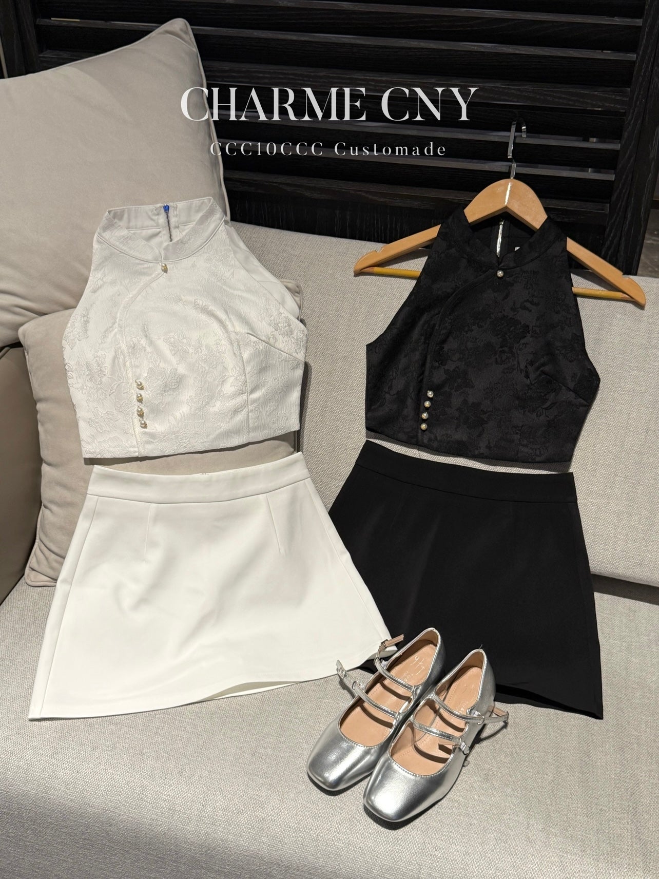 De Classy Skirt 经典小短裙 🤍(White)