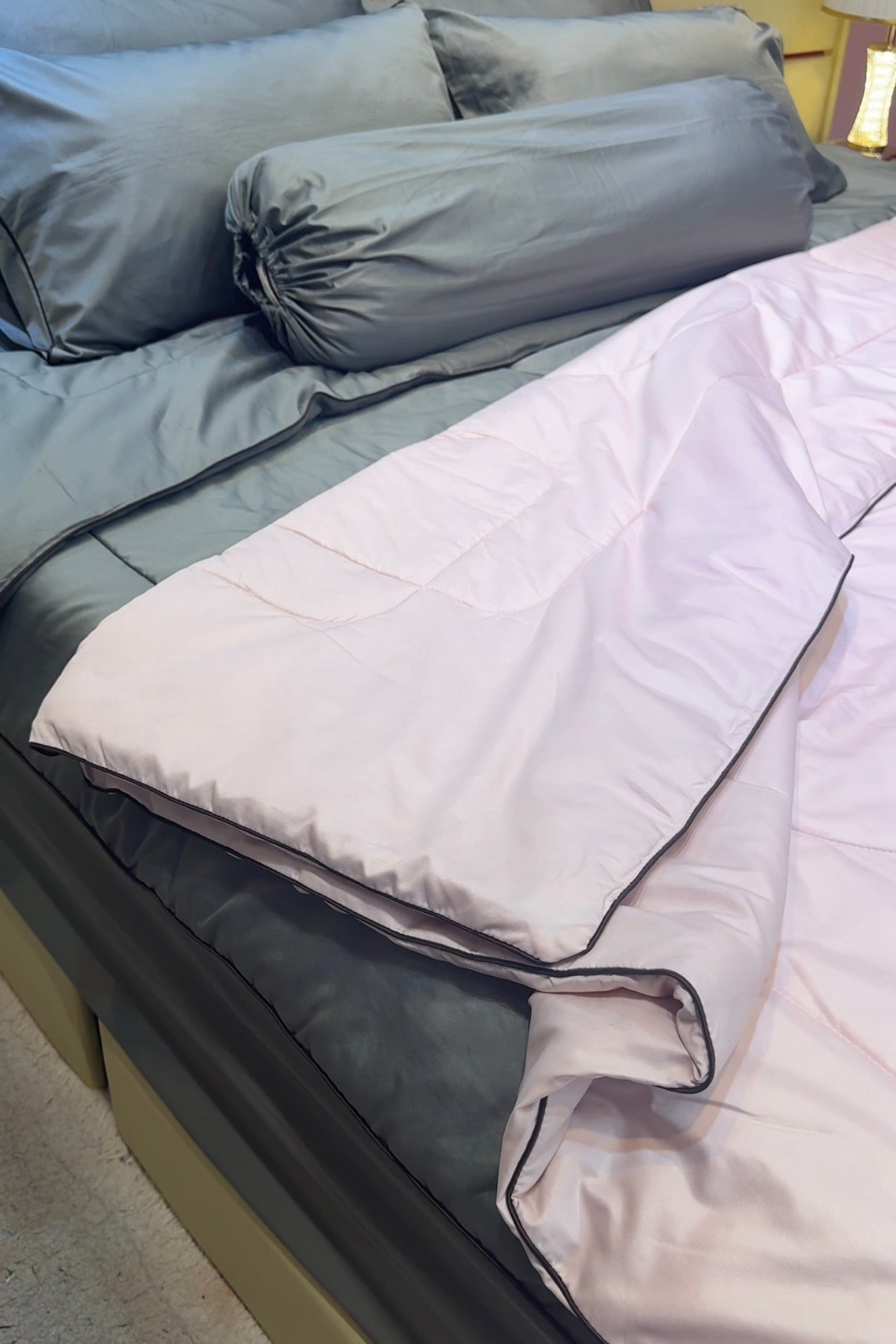 A34绅士灰 贵族冰丝棉 · 床单