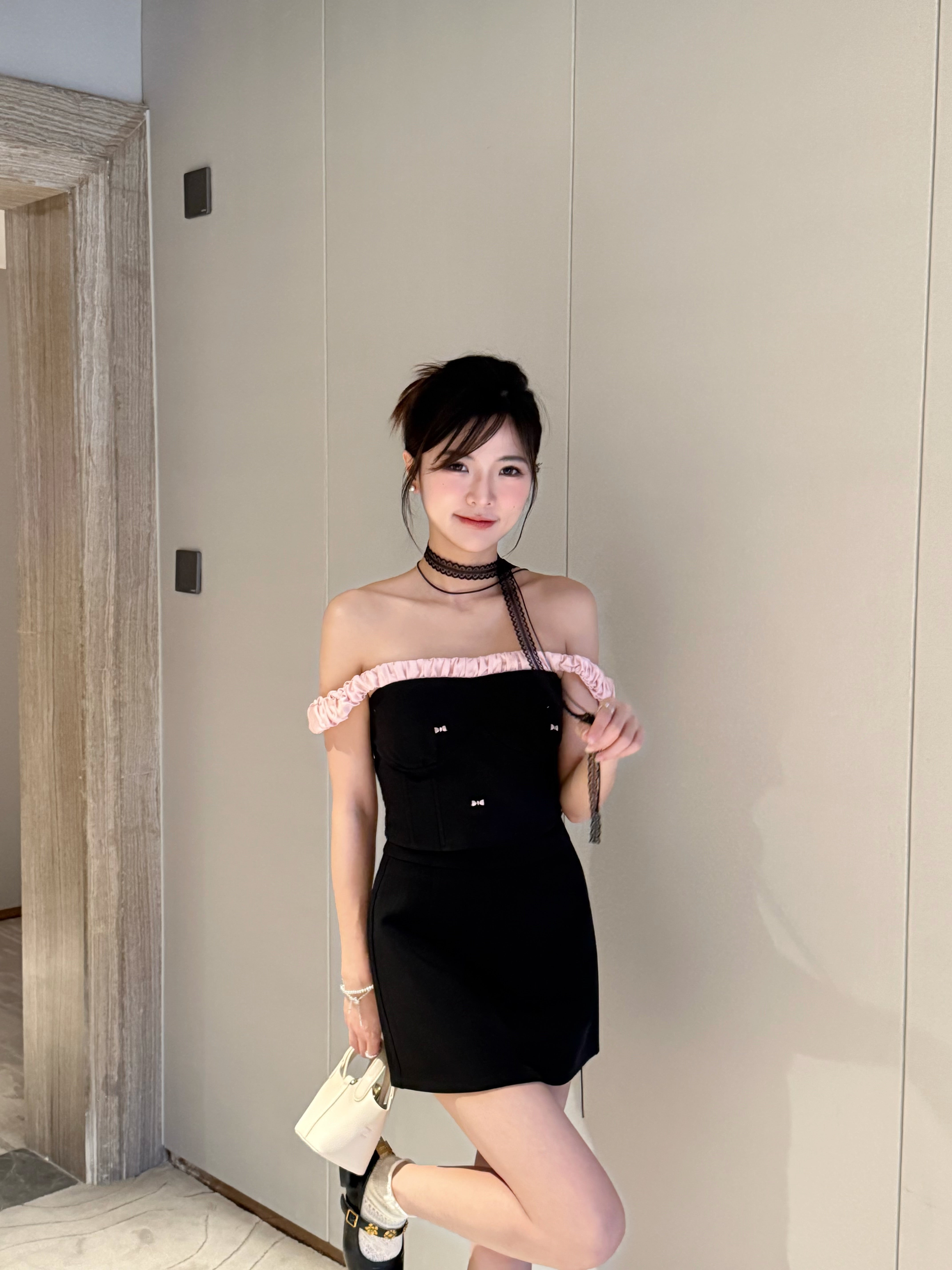 De Classy Skirt 经典小短裙 ♠️ (Black)