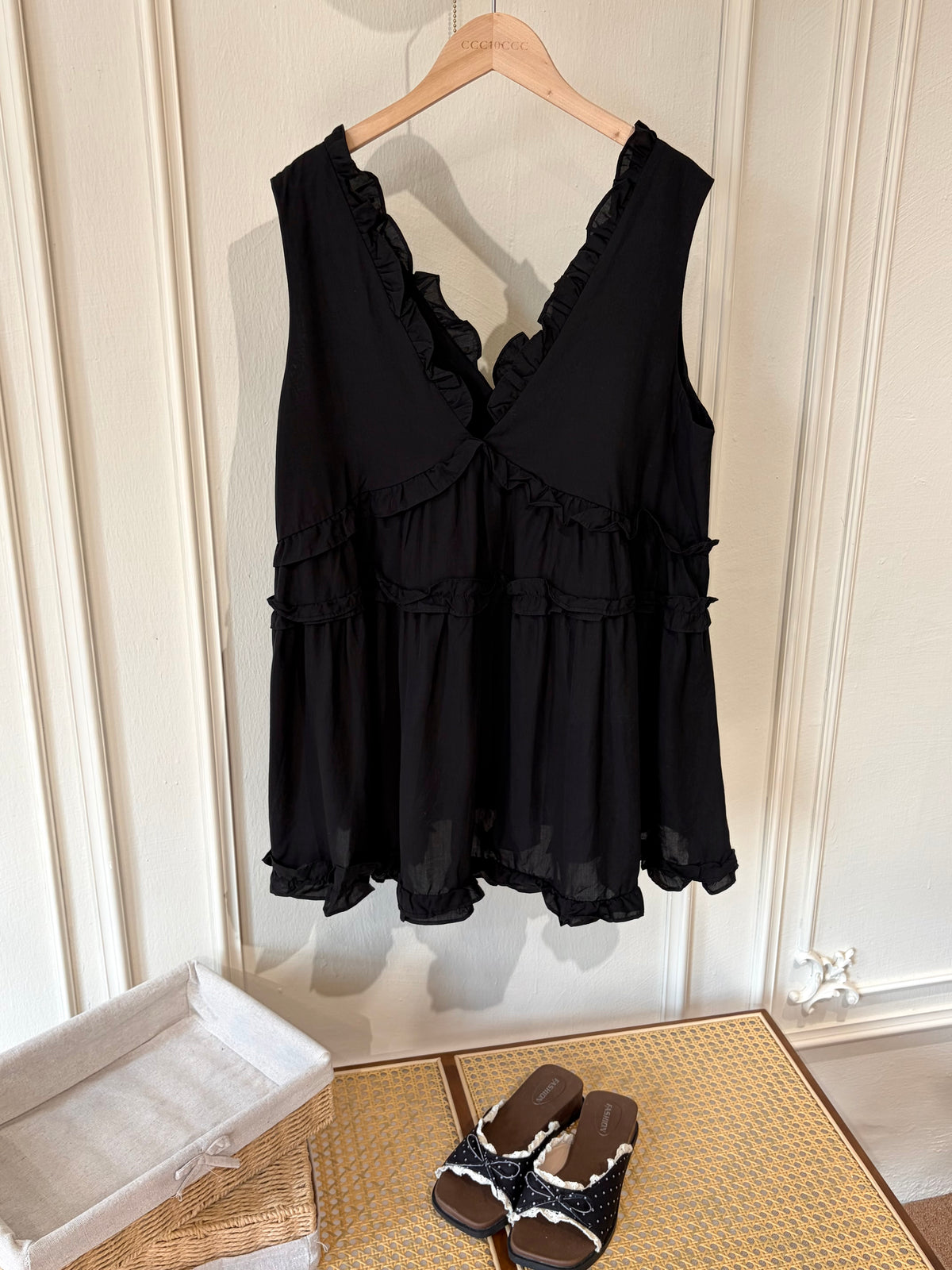 Camille Ruffle Top