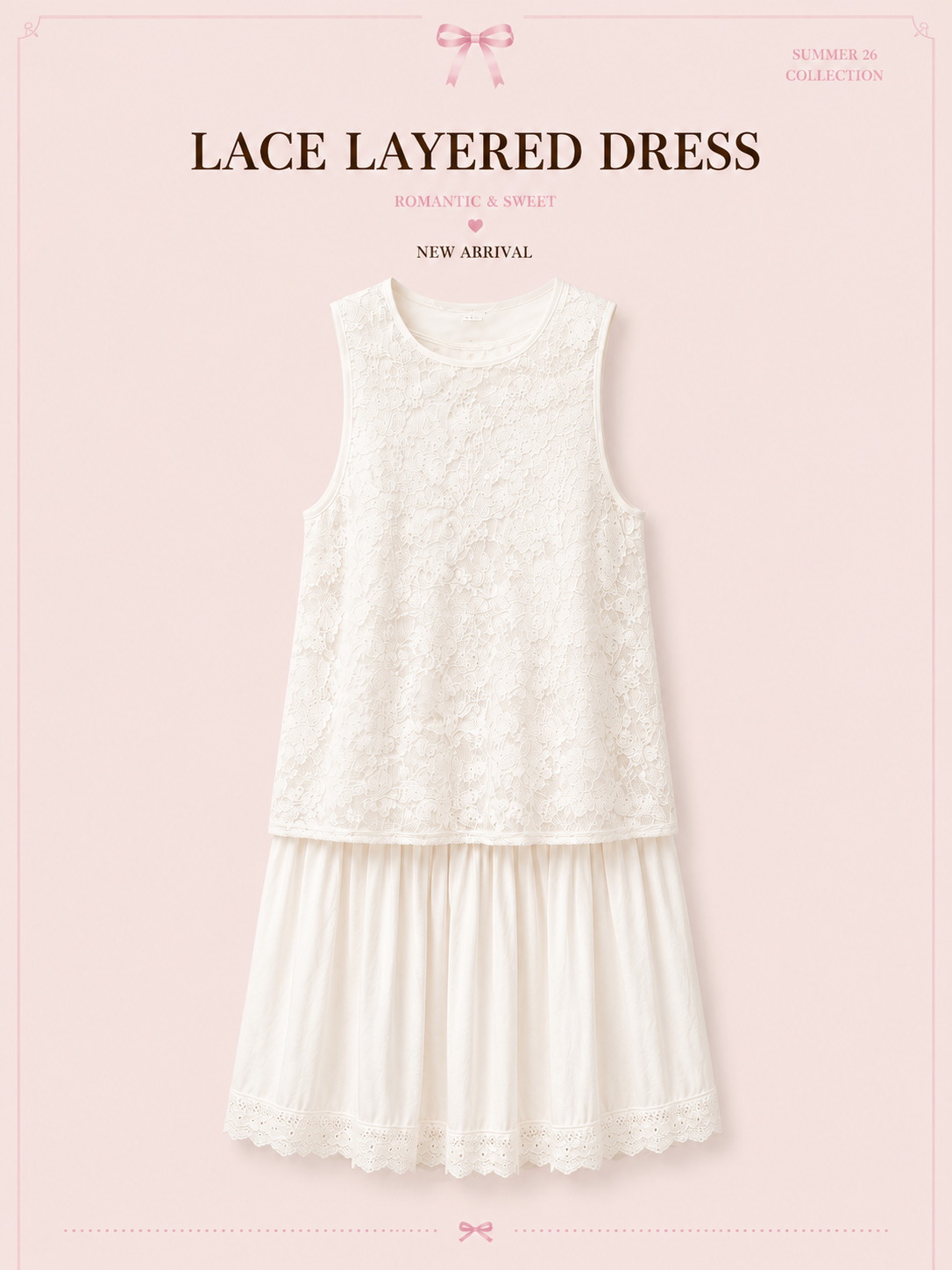 Lace Layered Dress