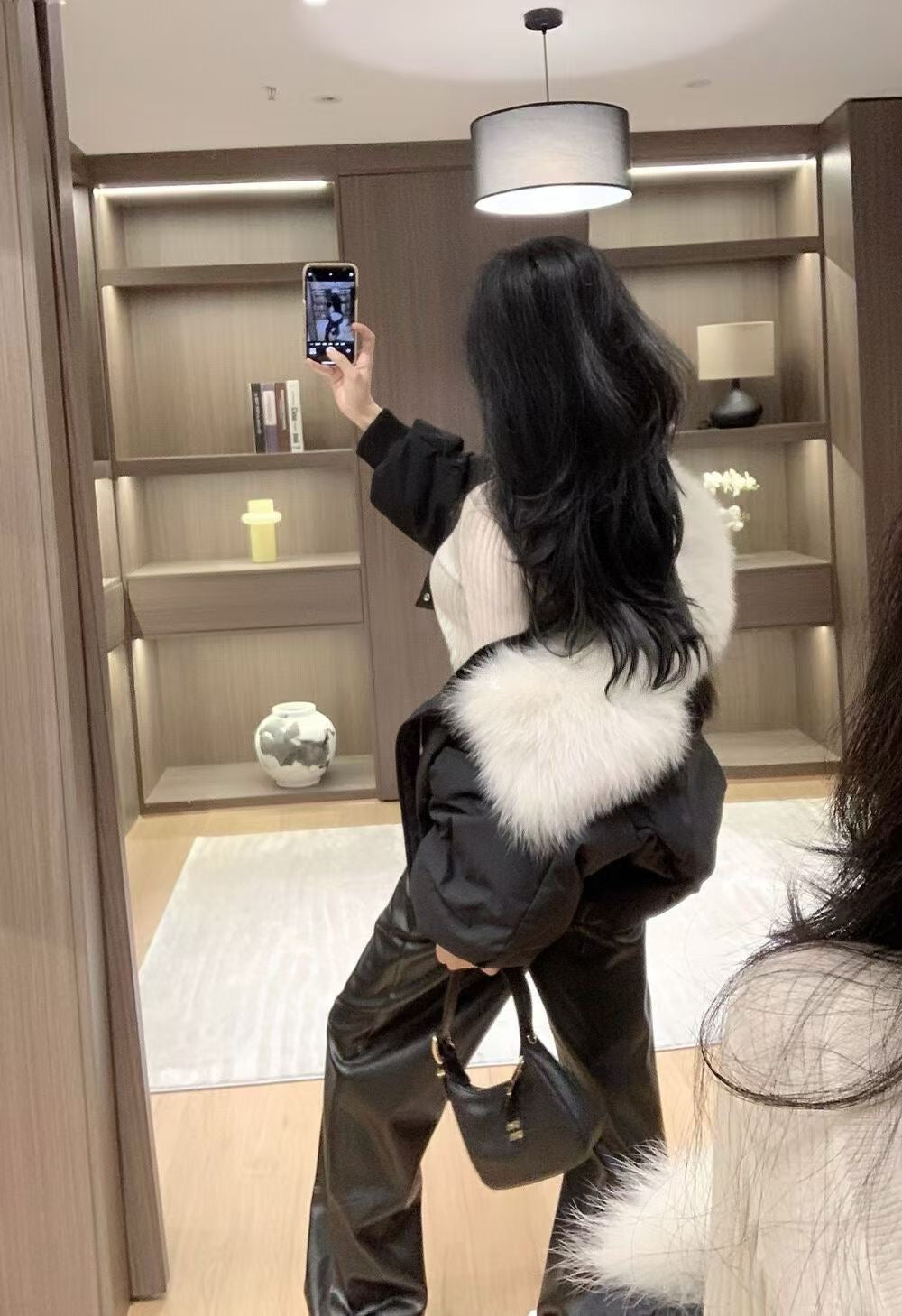 Velours Puffer jacket