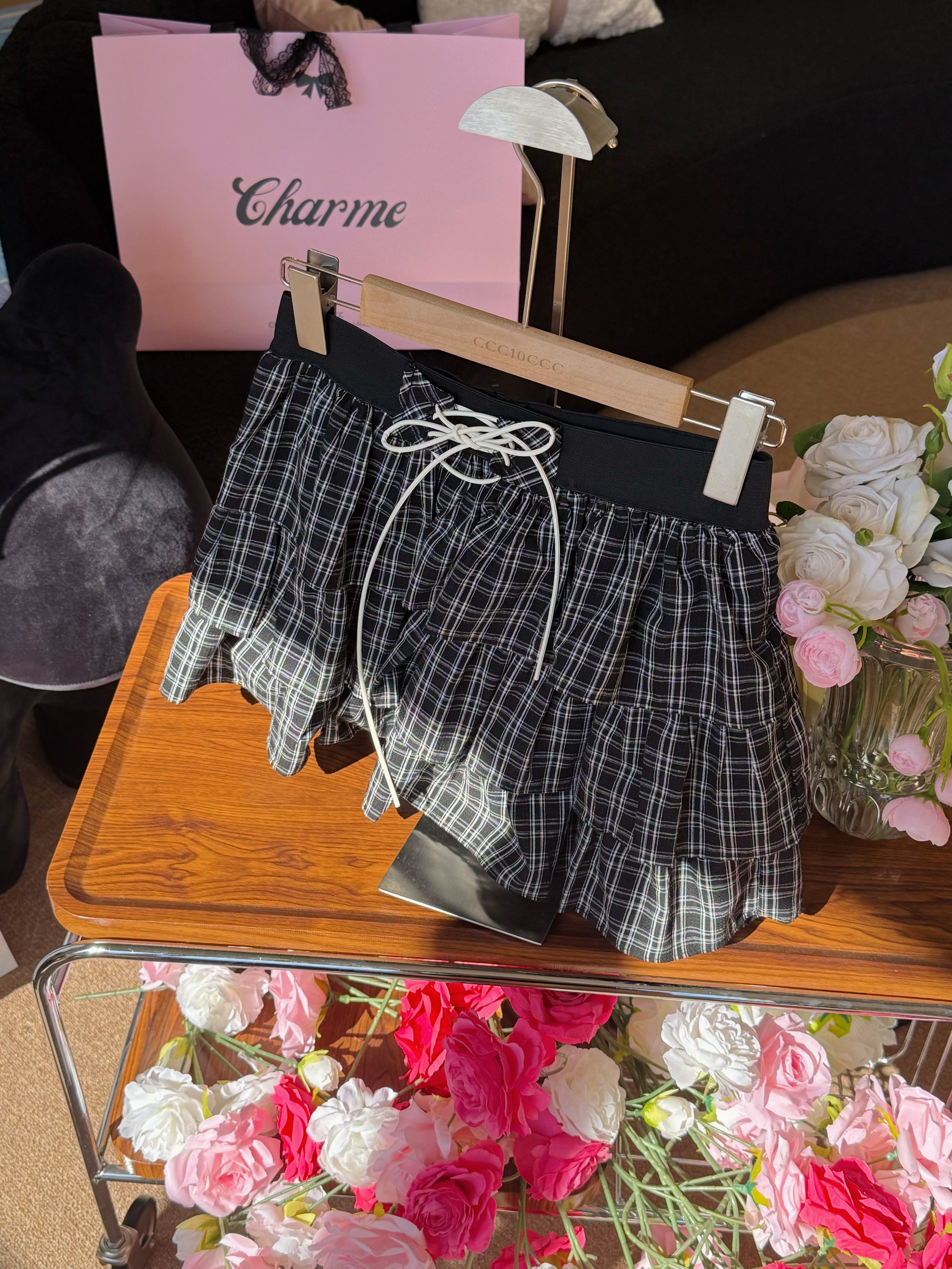 Graphi-Tier Skirt