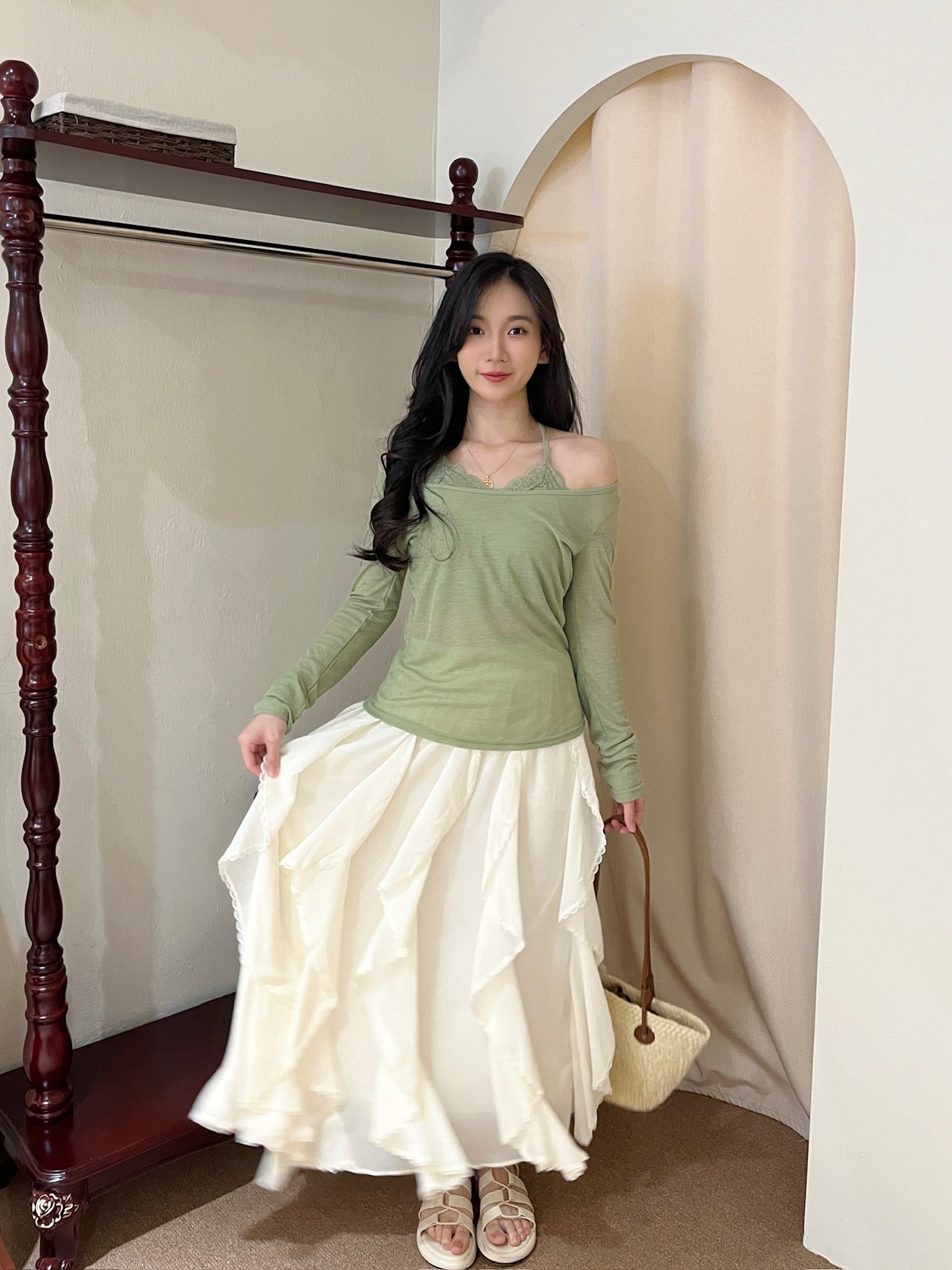 Paige Set【top+skirt】