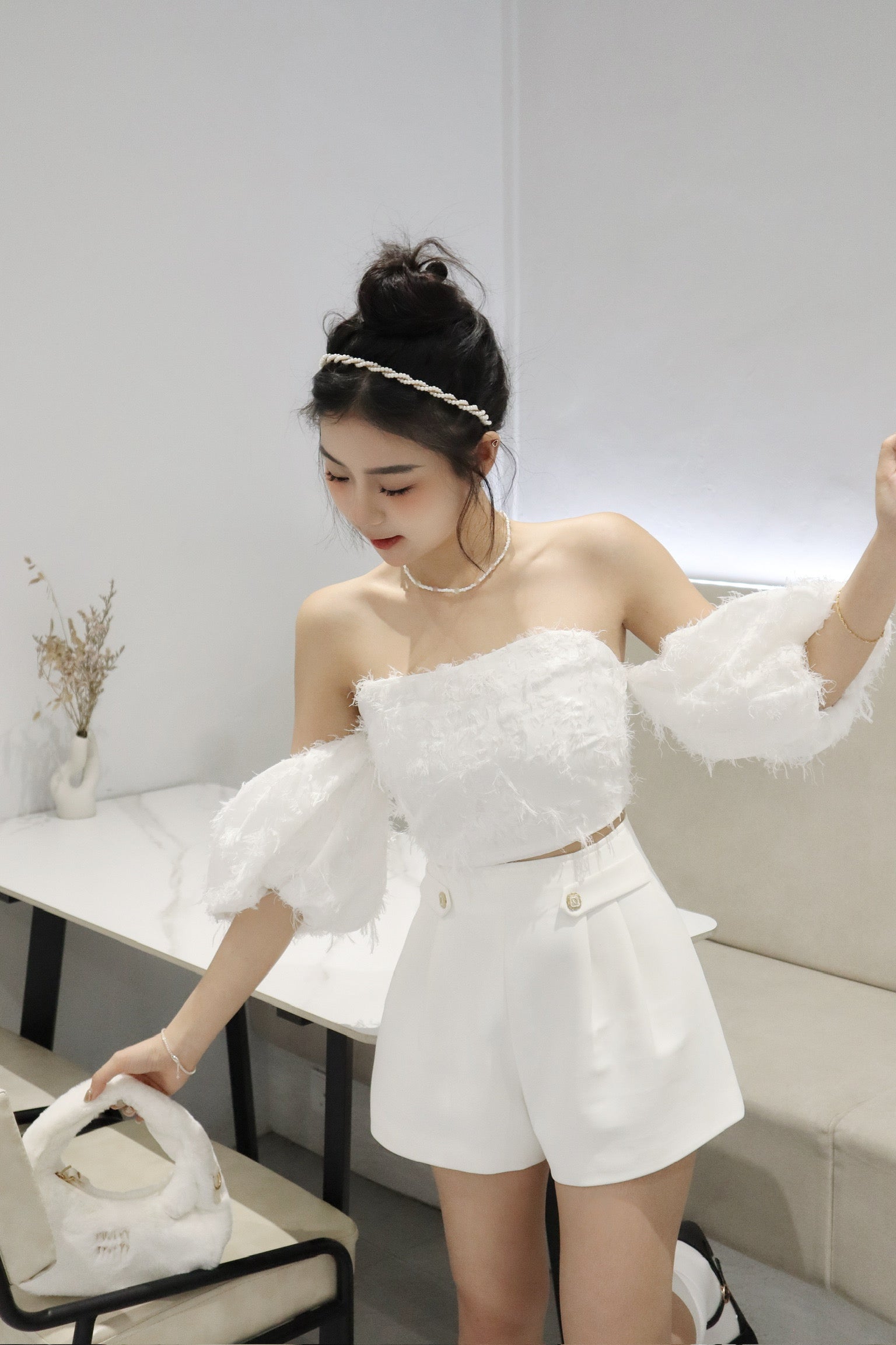πΎππΌπππ Jamie Top in White