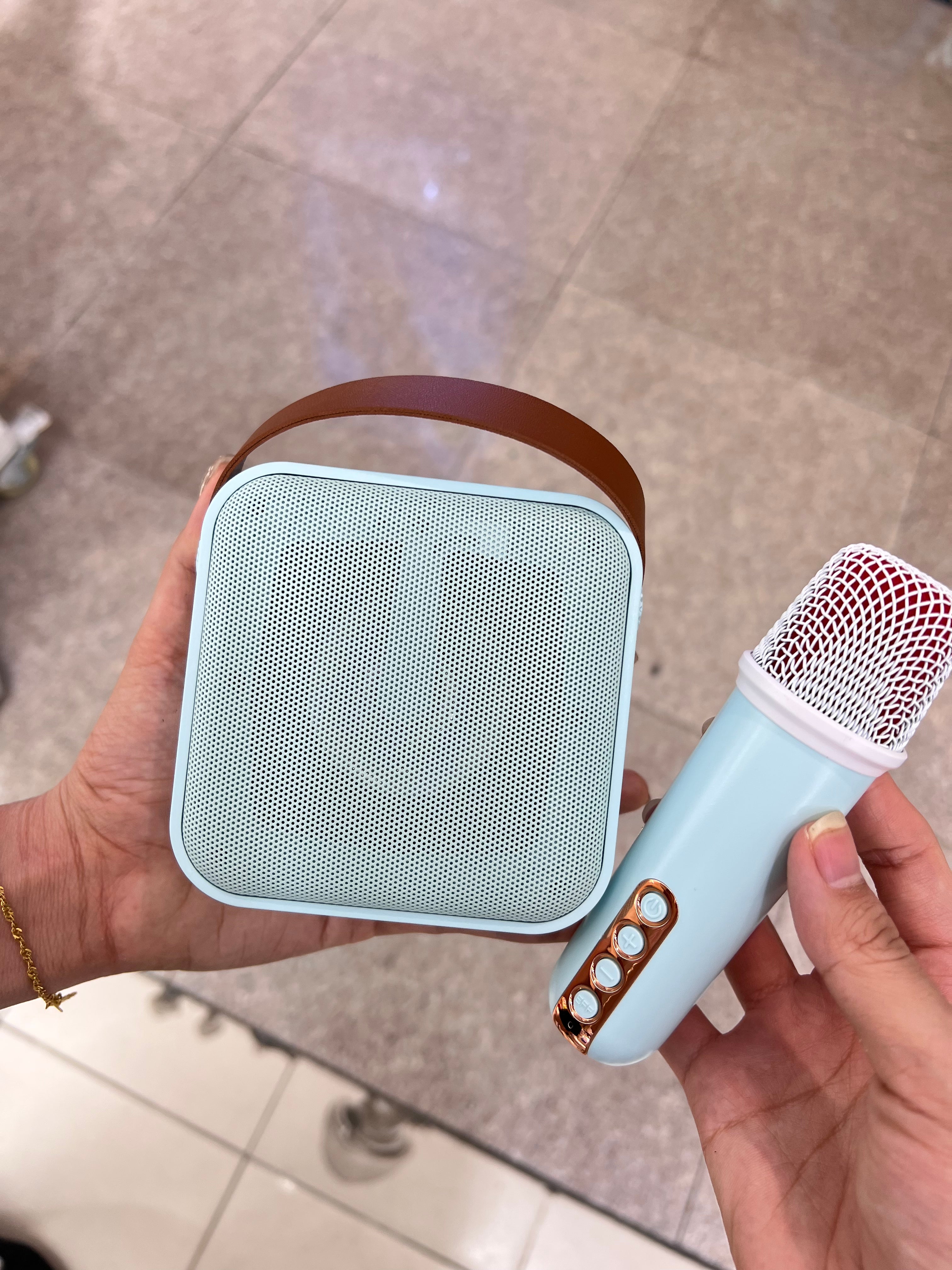 手掌上的音箱+Mic (音质爆好!)