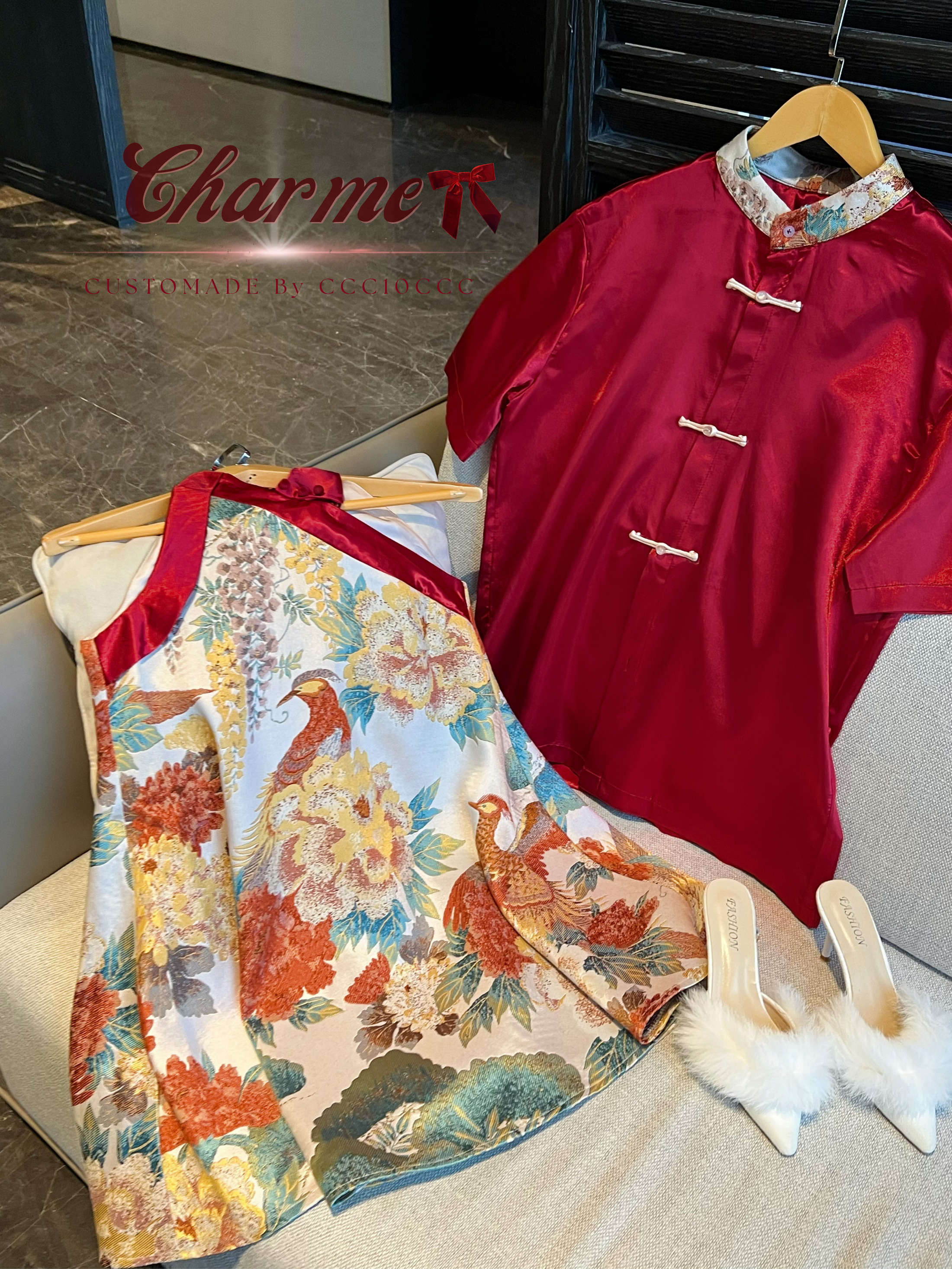 Phoenix Shirt 凤绫 · 唐装