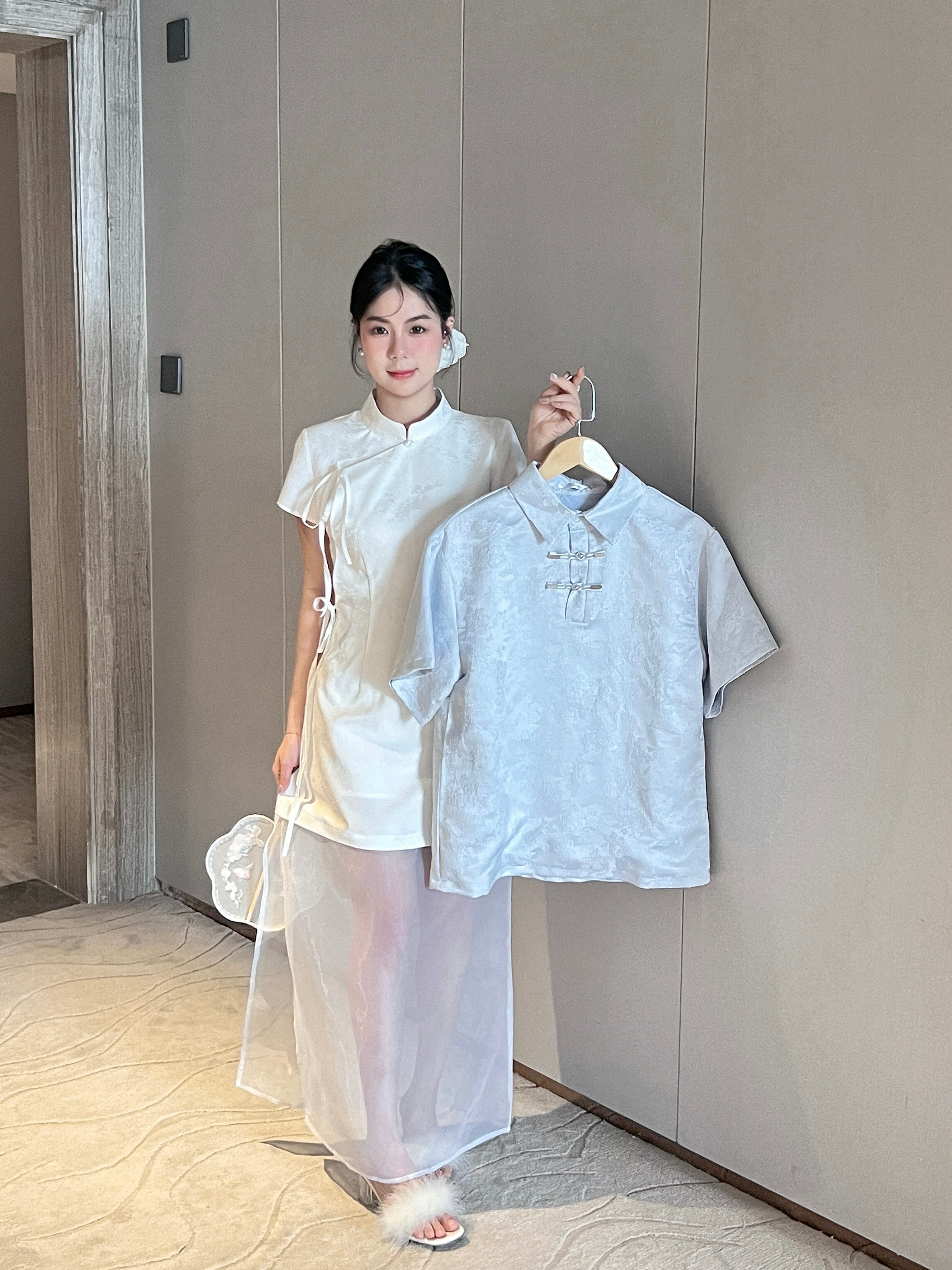 Moon Cheongsam 月🌙 (White)