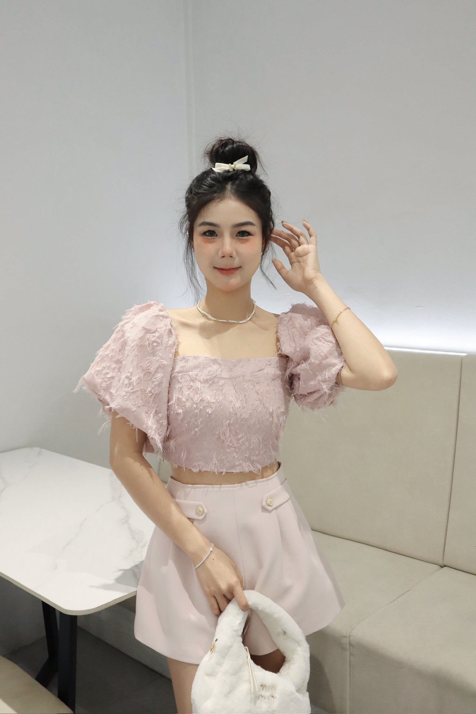 πΎππΌπππ Jamie Top in Pink
