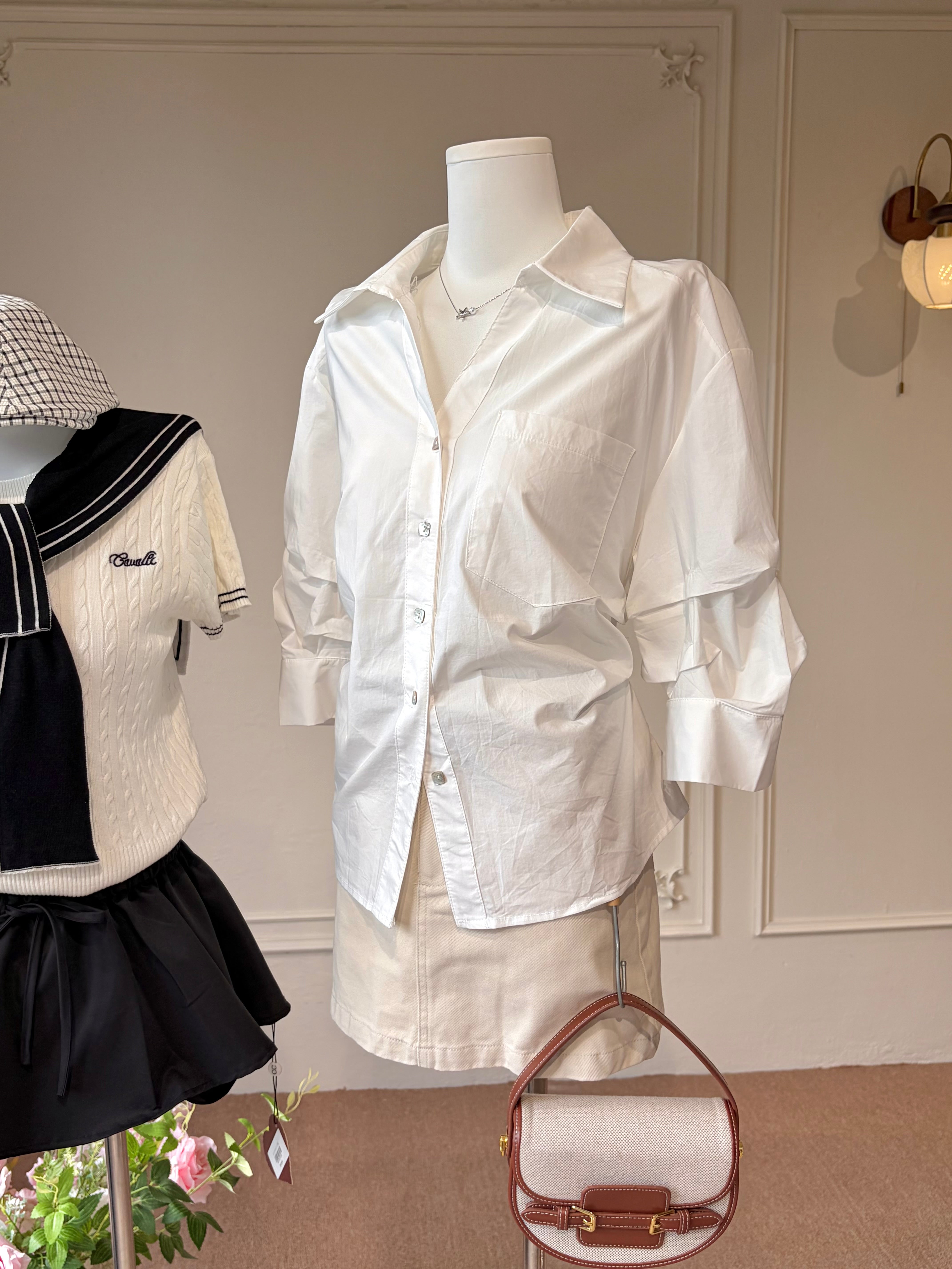 Oversized Cotton Shirt