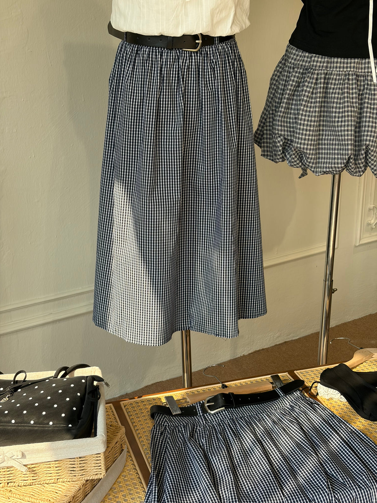 Sophie Gingham Skirt
