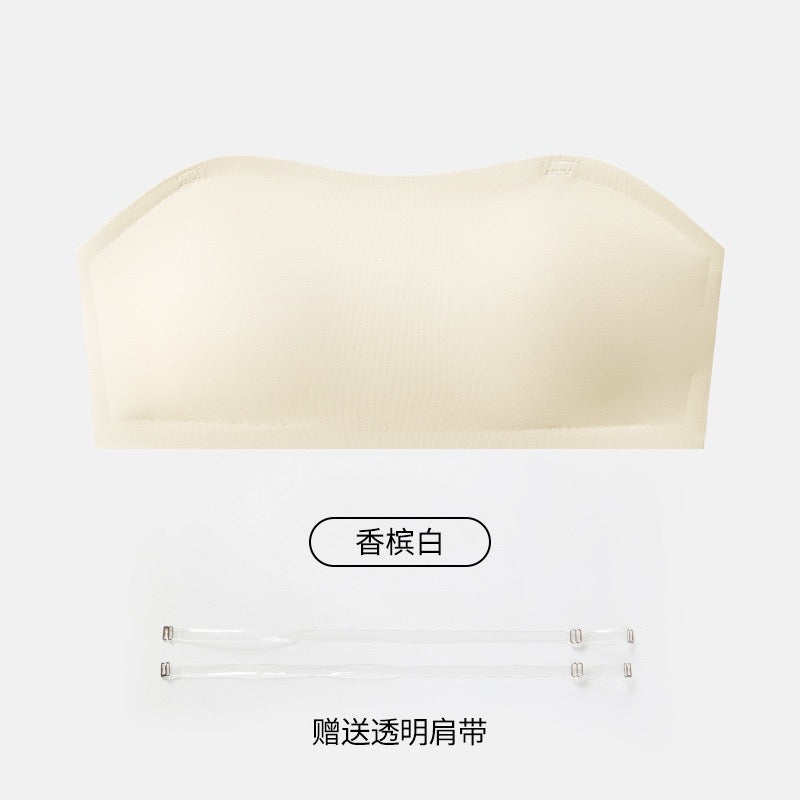 SeamlessTubeBra 无痕防滑 粉底液无肩带内衣