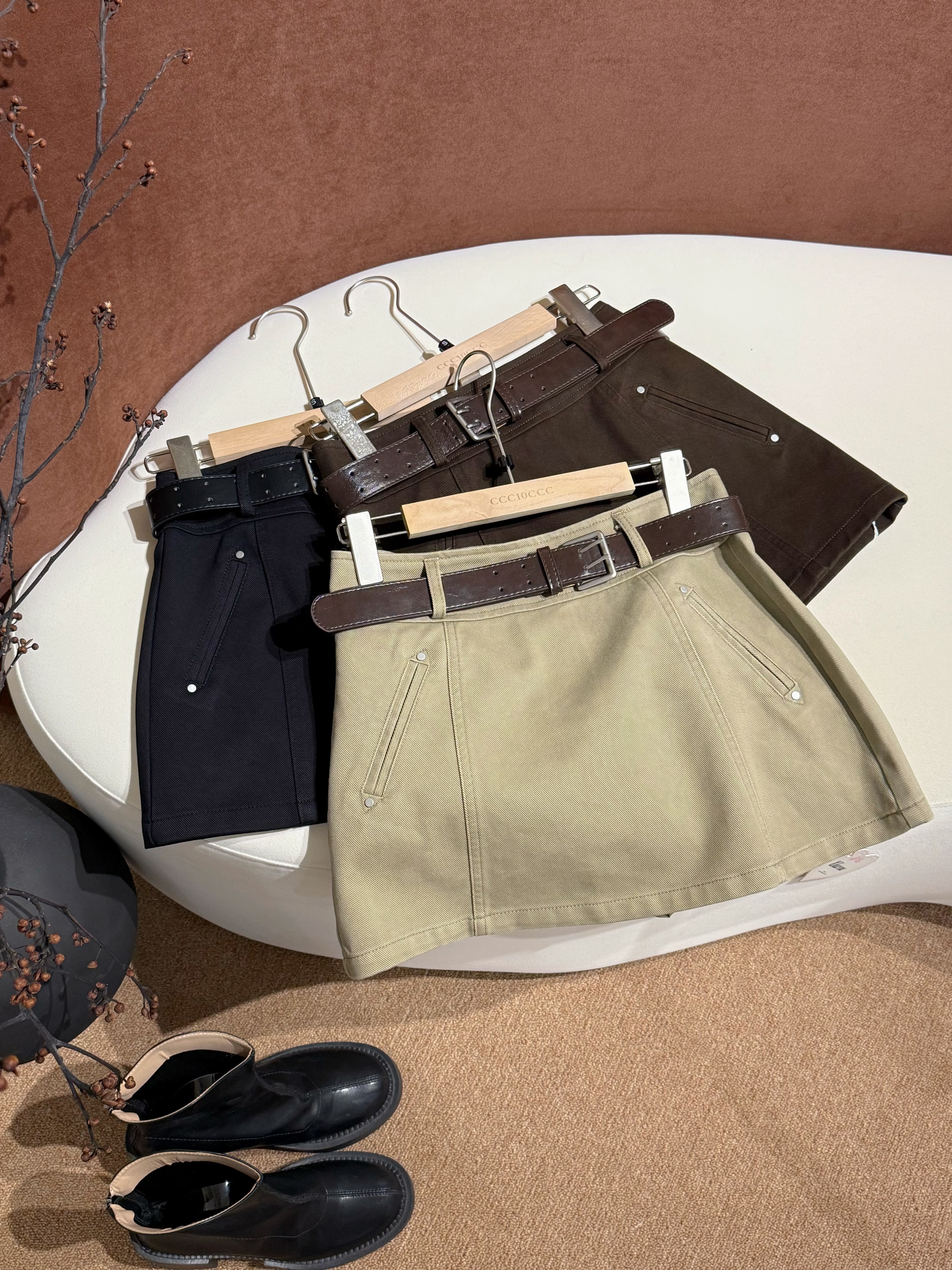 Tidal Denim skirt