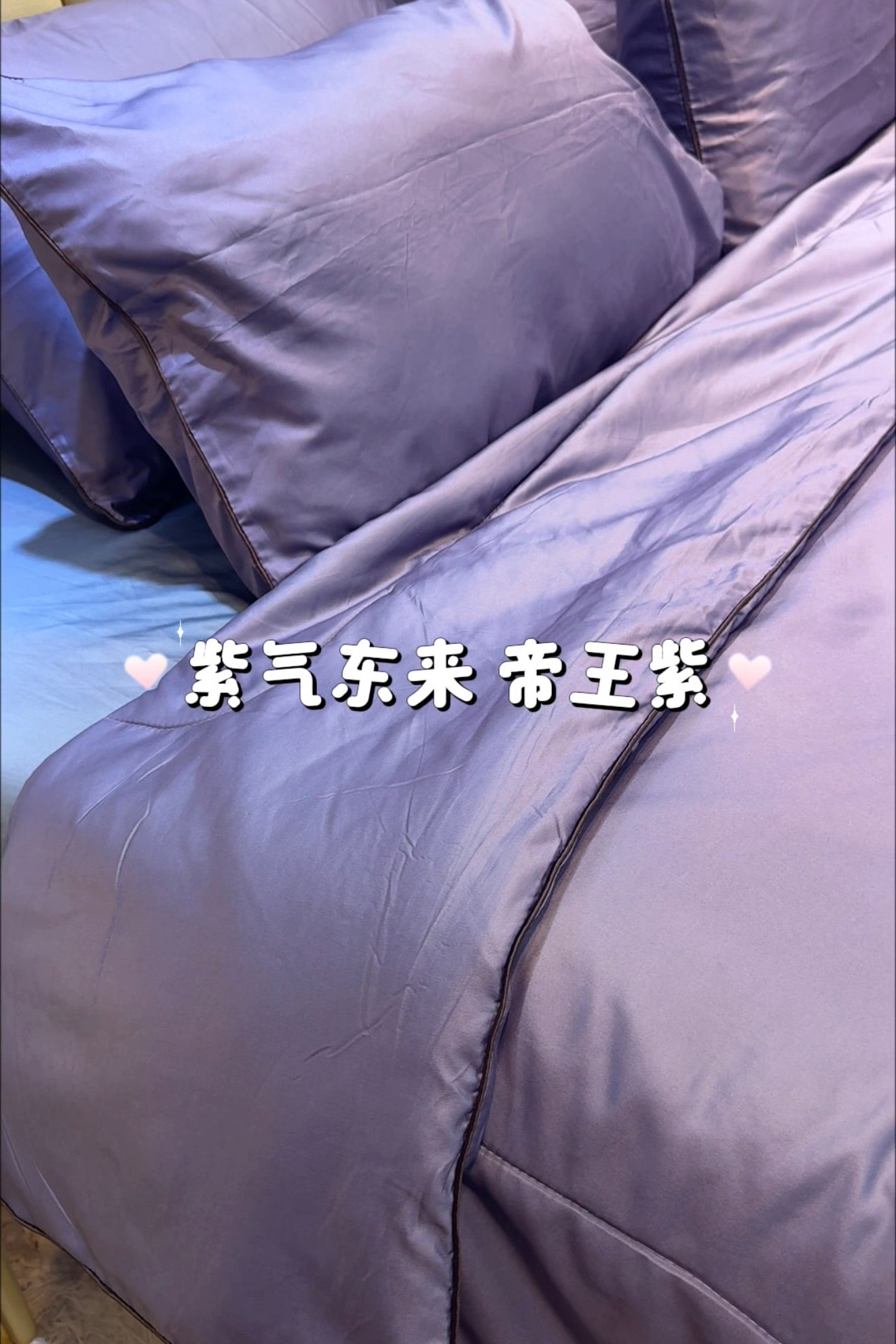 A49帝王紫 贵族冰丝棉 · 床单