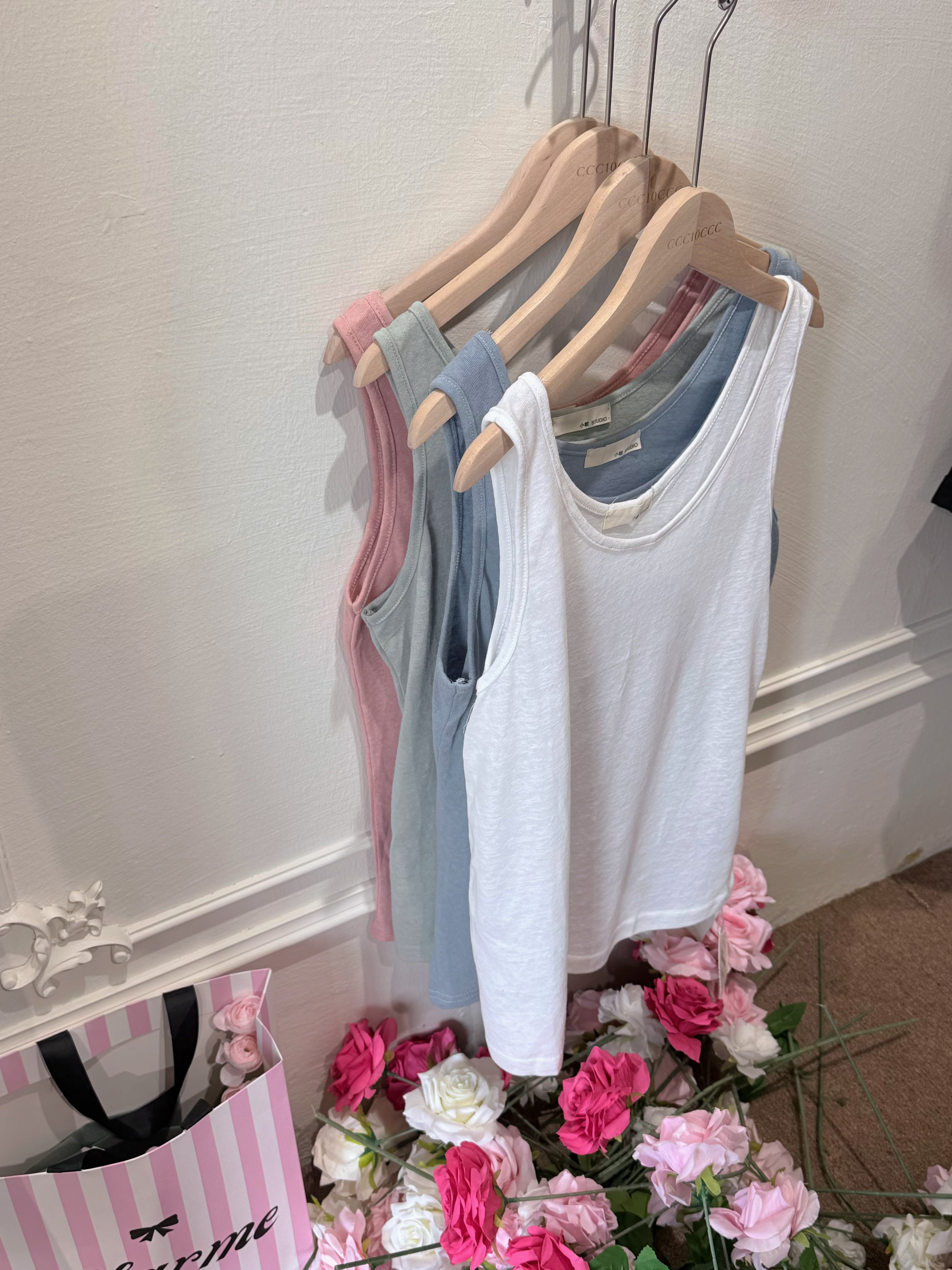 Sorbet Cotton Vest 海盐冰淇淋🍦