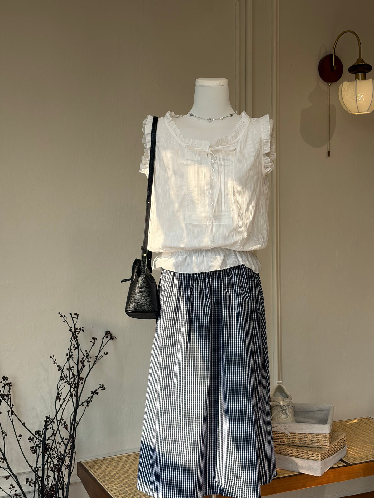 Sophie Ruffle Blouse