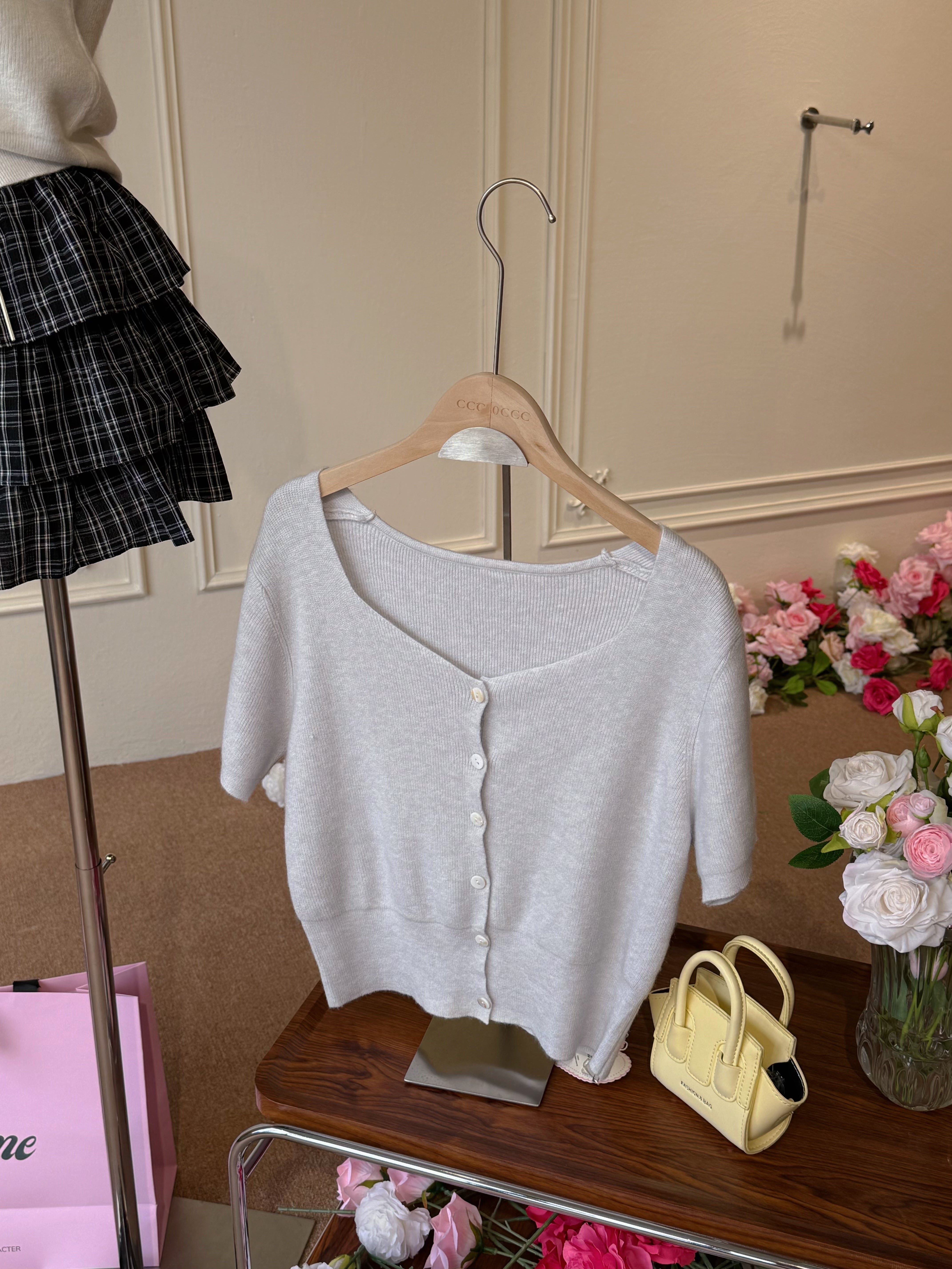 Olive Knit Top