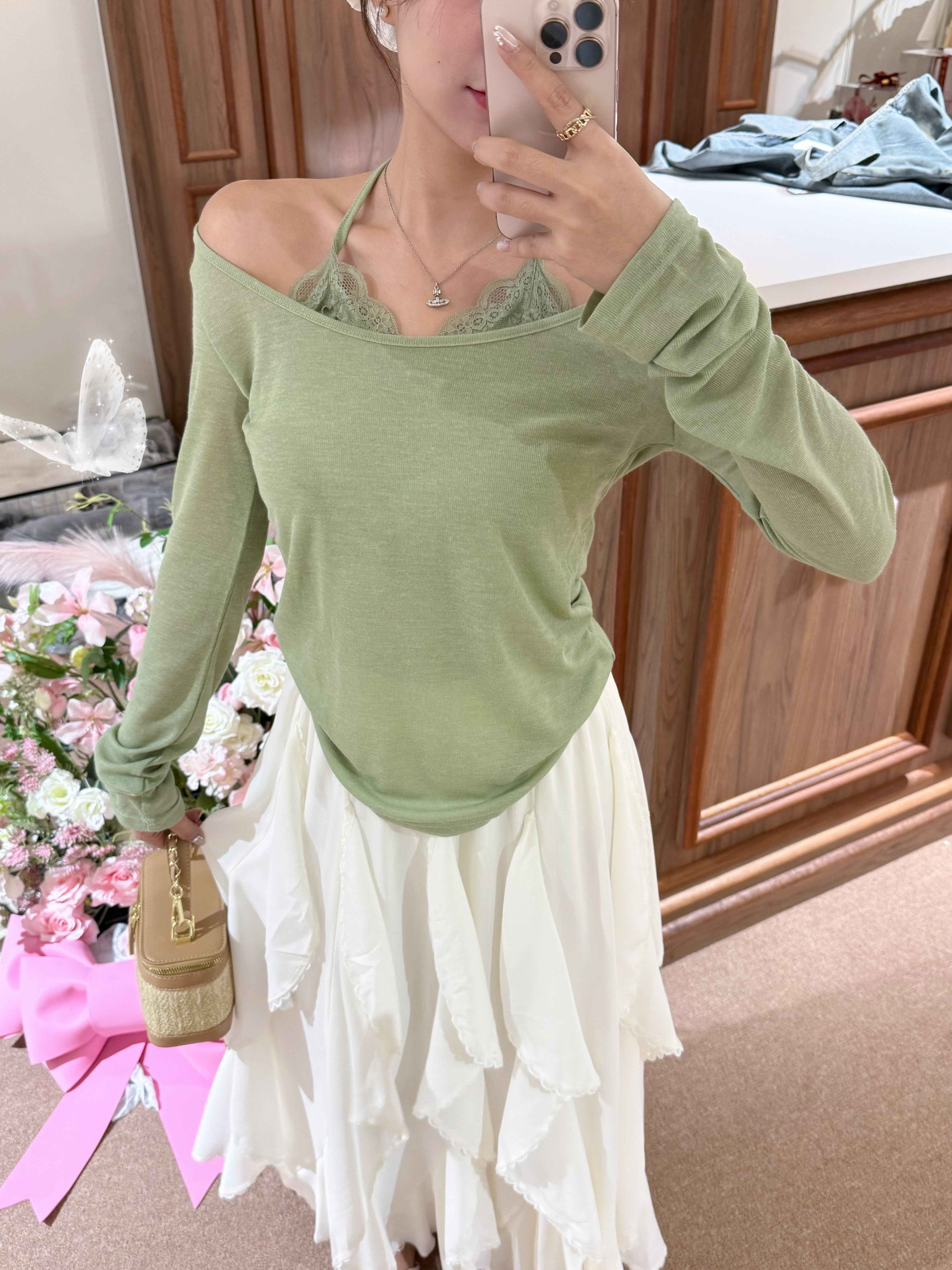 Paige Set【top+skirt】