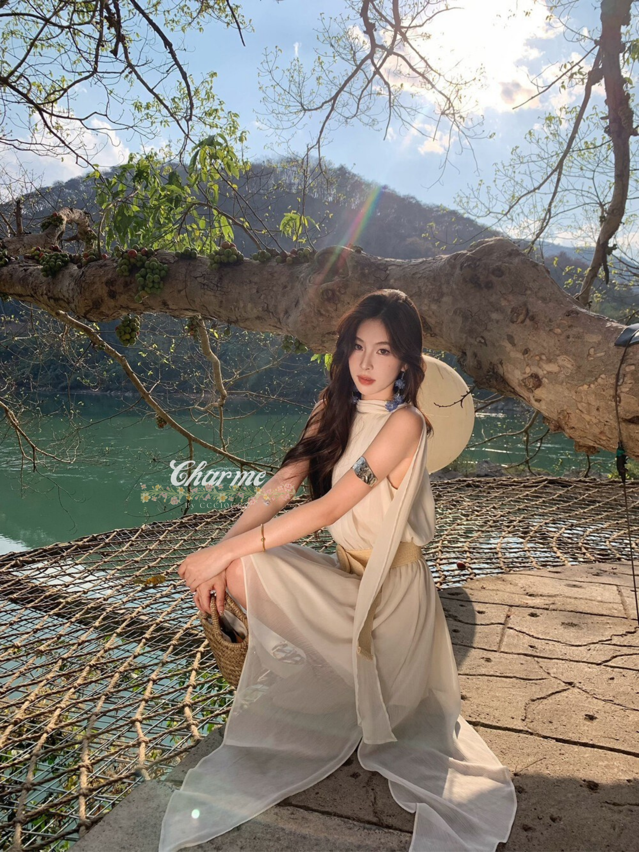 Annette Dress with belt