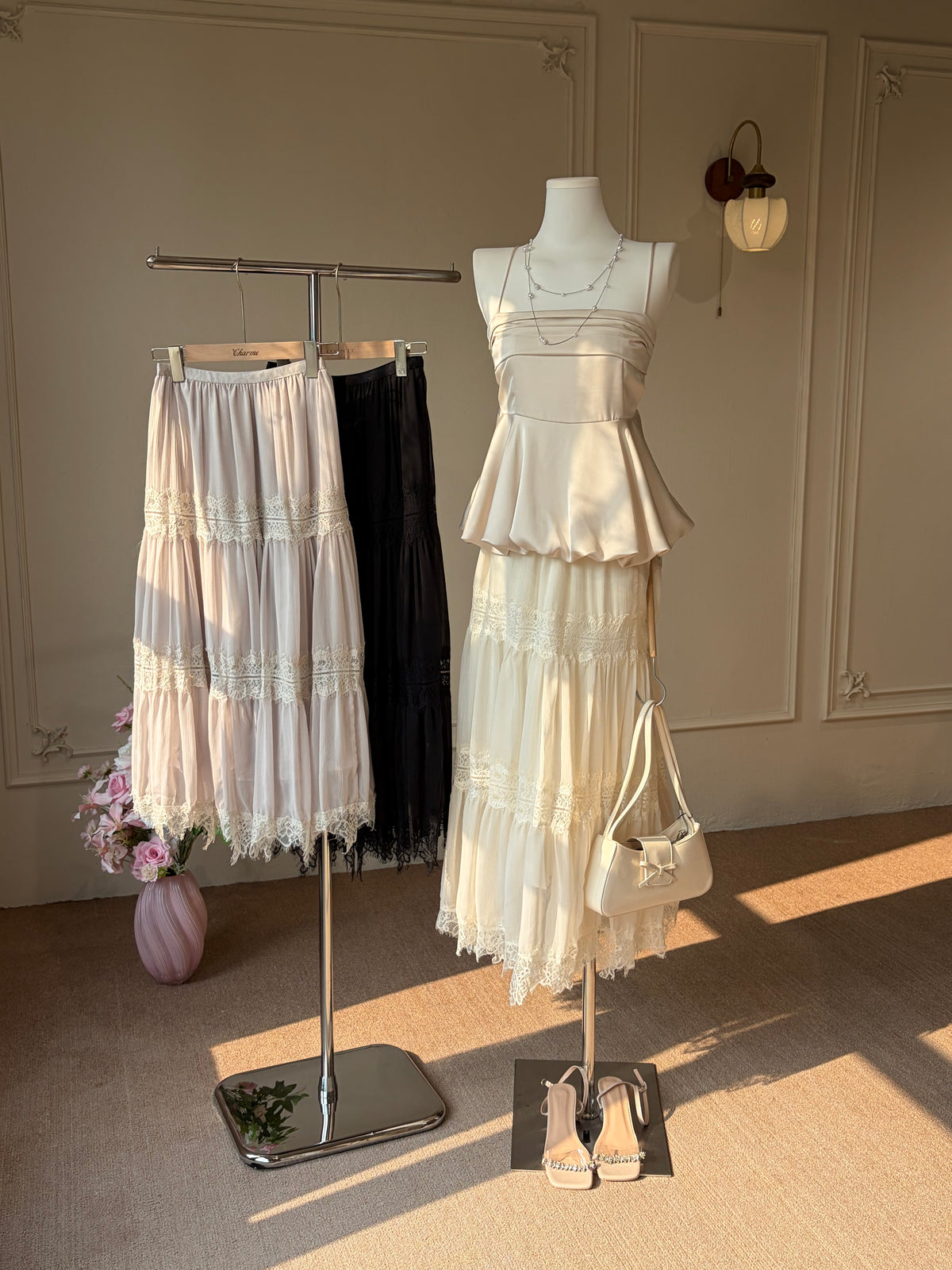Celeste Lace Maxi Skirt