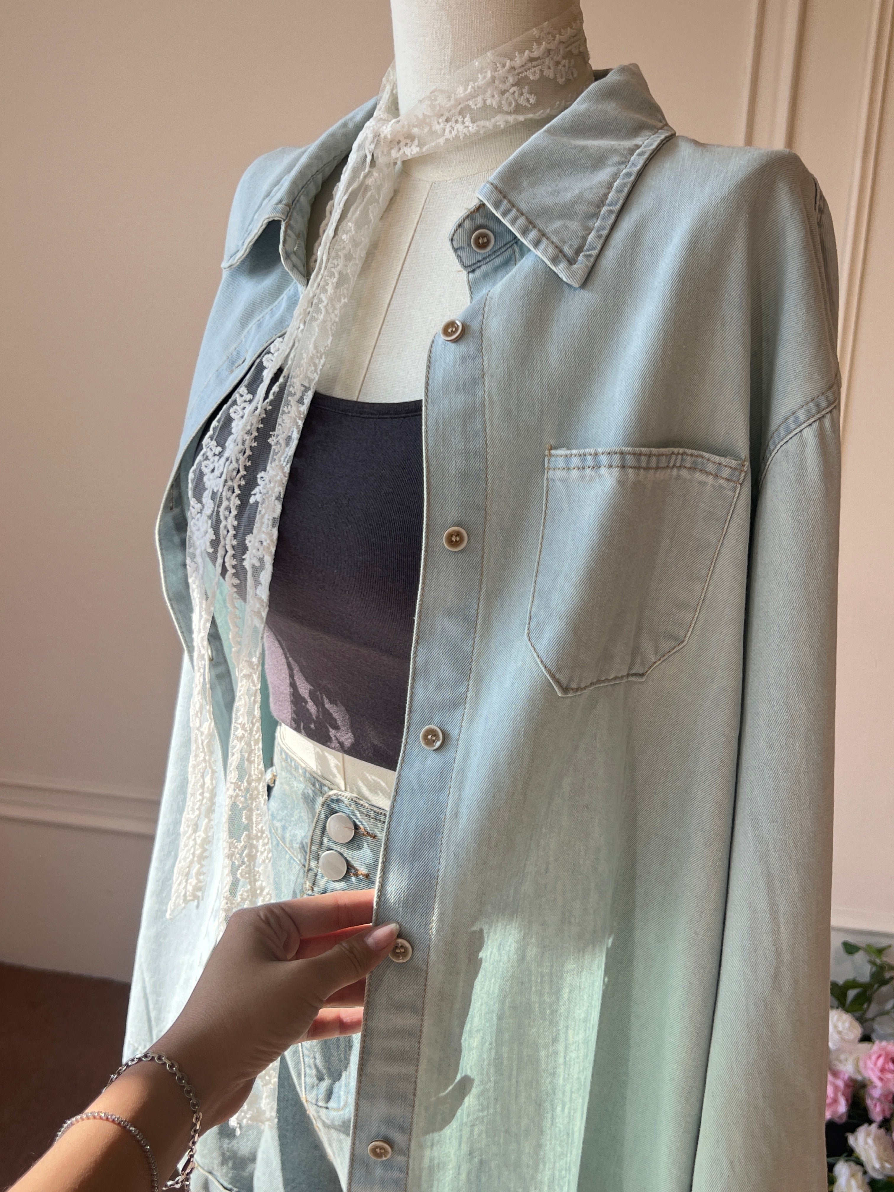 Misty Denim Jacket