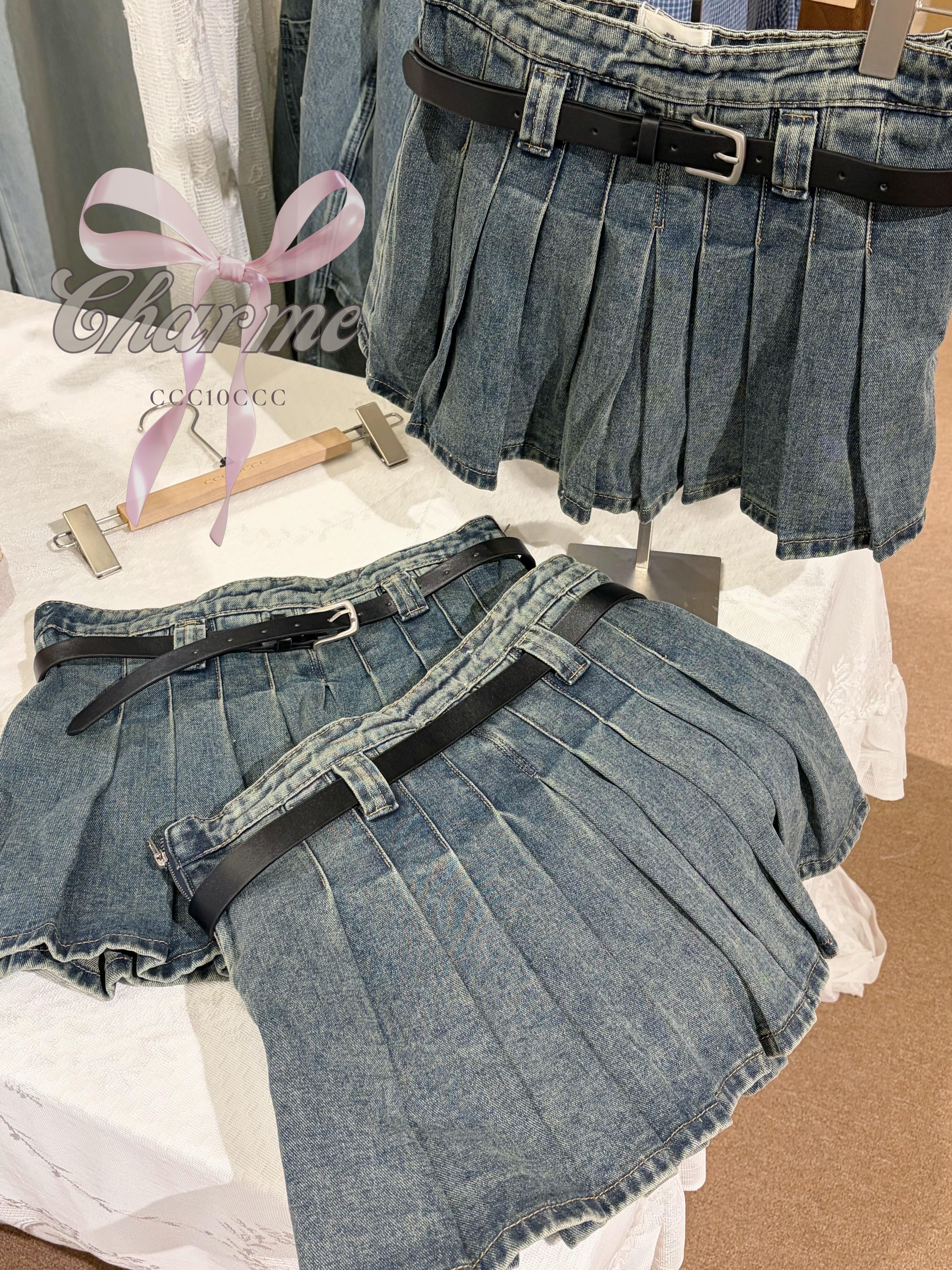 Lullaby Denim Skirt