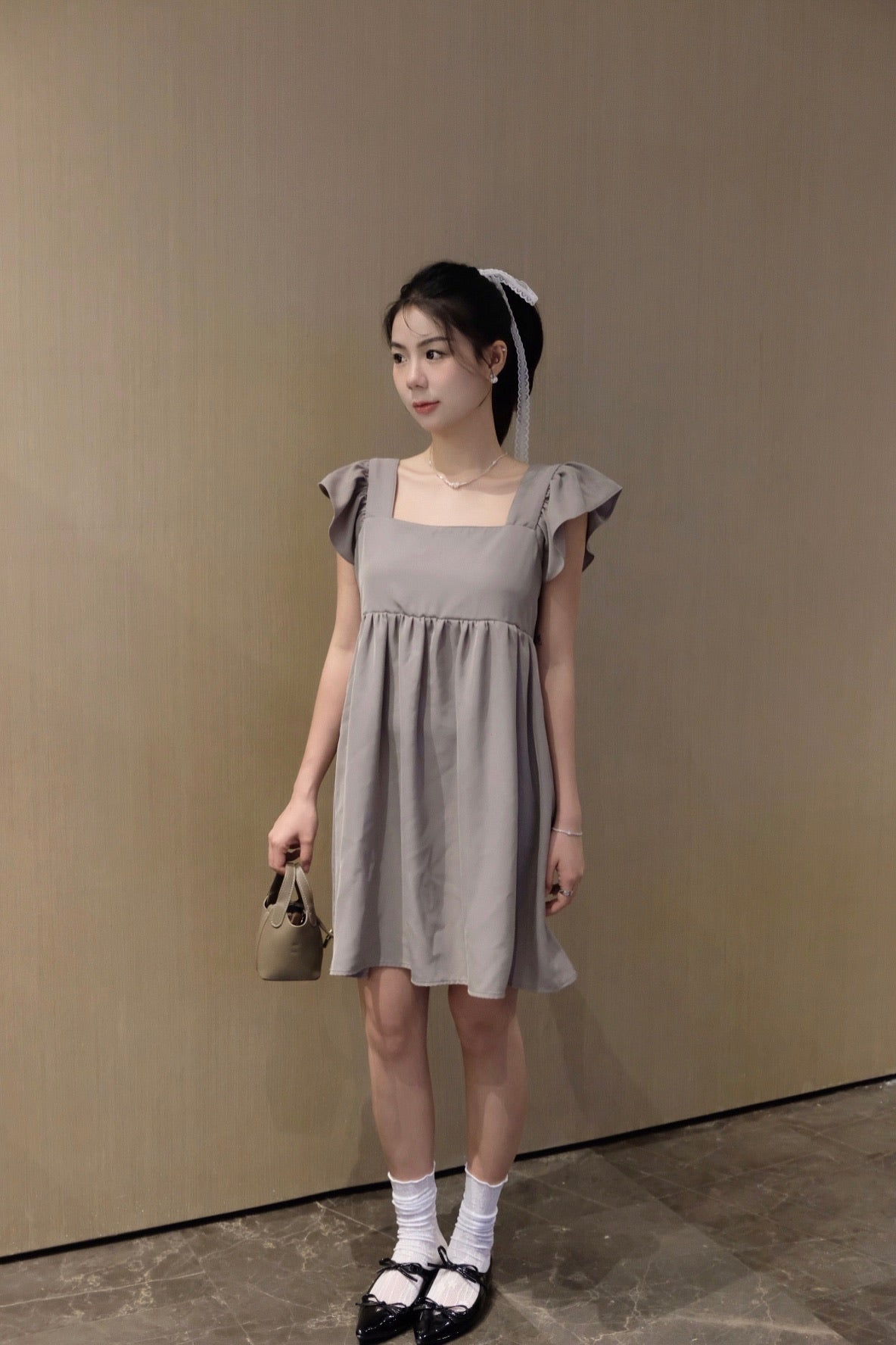 ๐พ๐๐ผ๐๐๐ Hannah Dress in gray