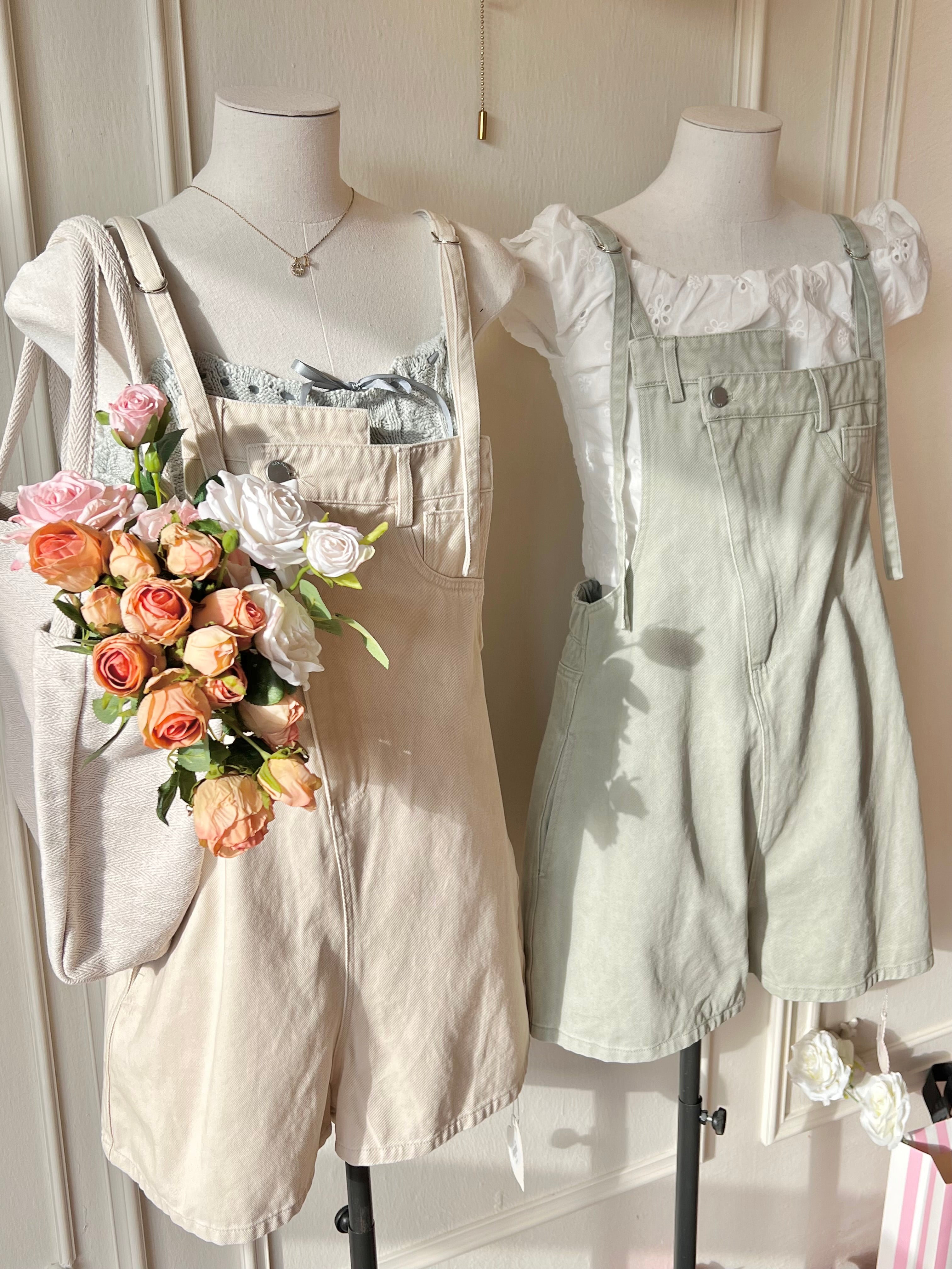 𝘾𝙃𝘼𝙍𝙈𝙀 Saylor Romper(Green)