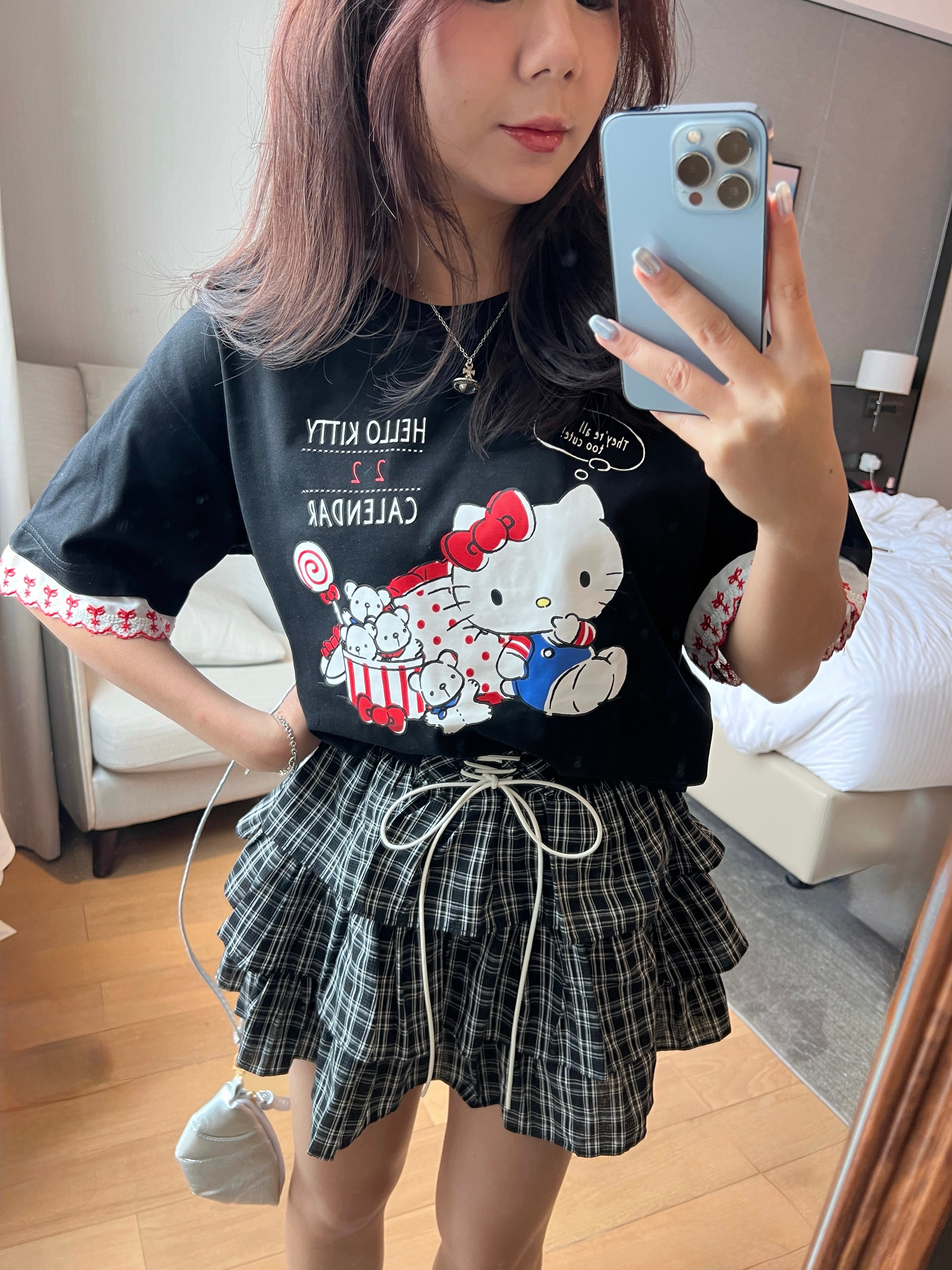 Graphi-Tier Skirt