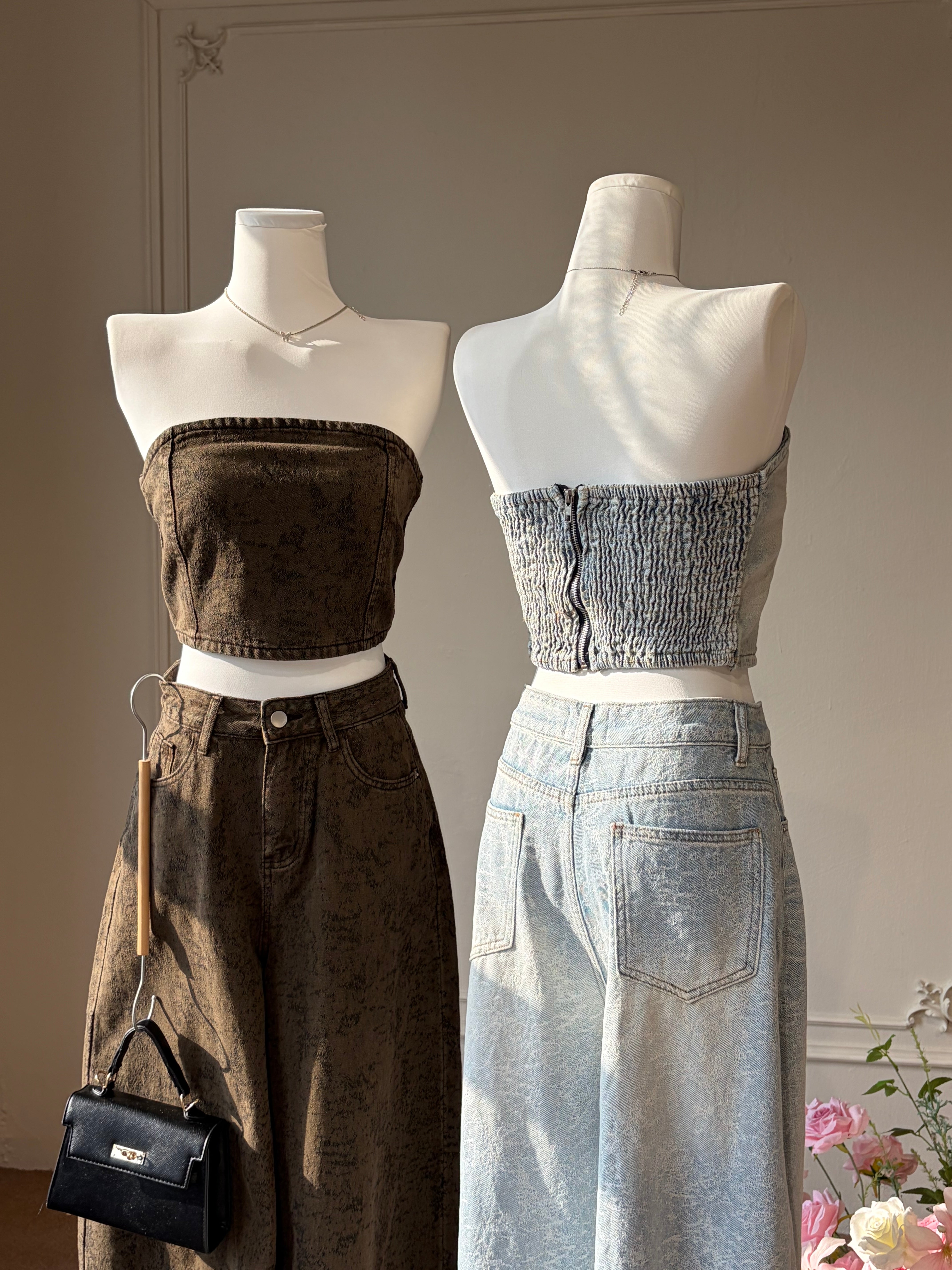 Avery Denim Set