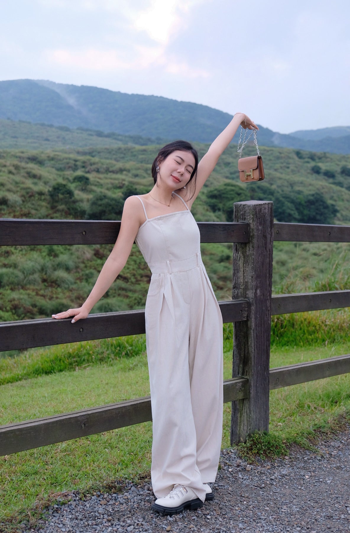 𝘾𝙃𝘼𝙍𝙈𝙀 Seneca Jumpsuit(Grey)