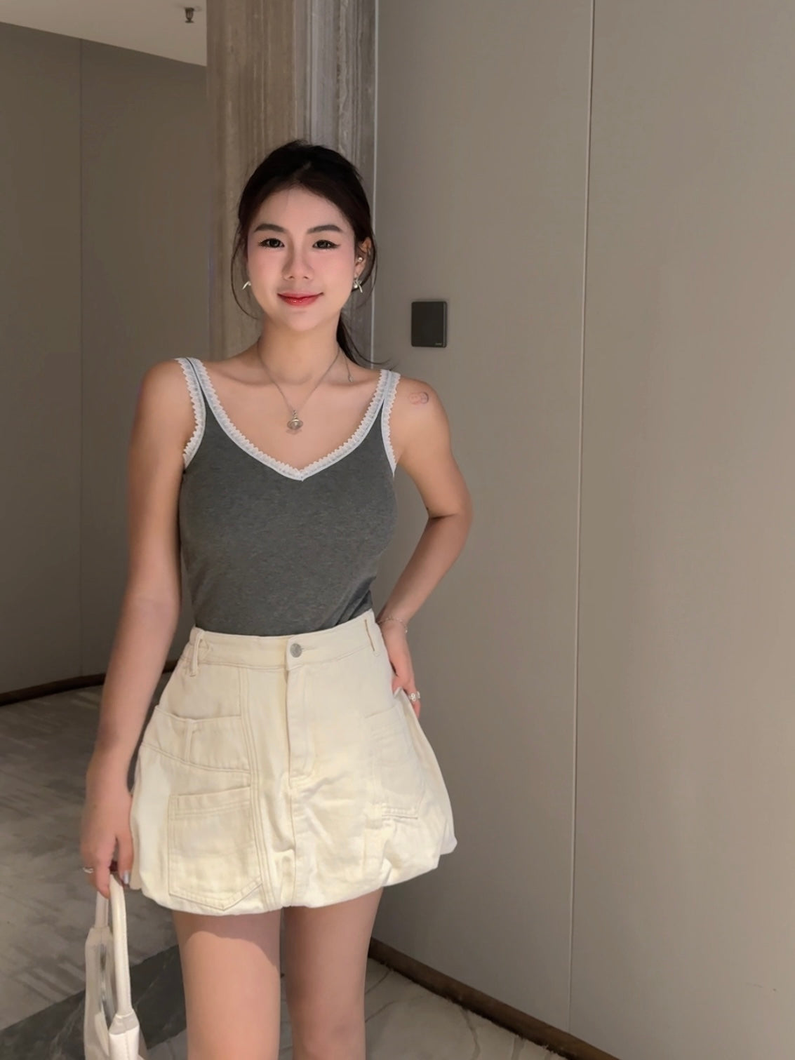 Lace Memory Camisole