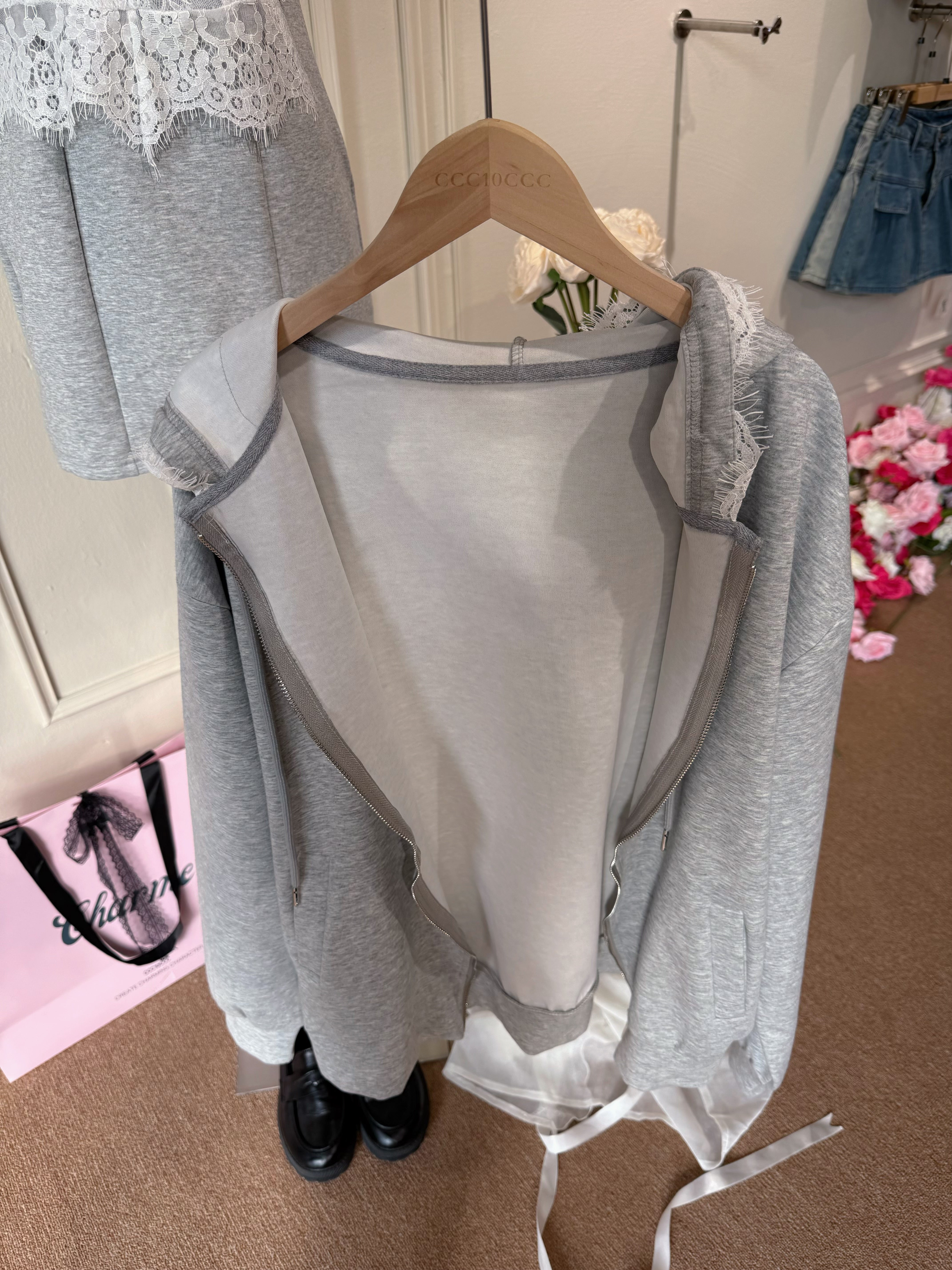 Aspen Set 【连身裙+卫衣外套】