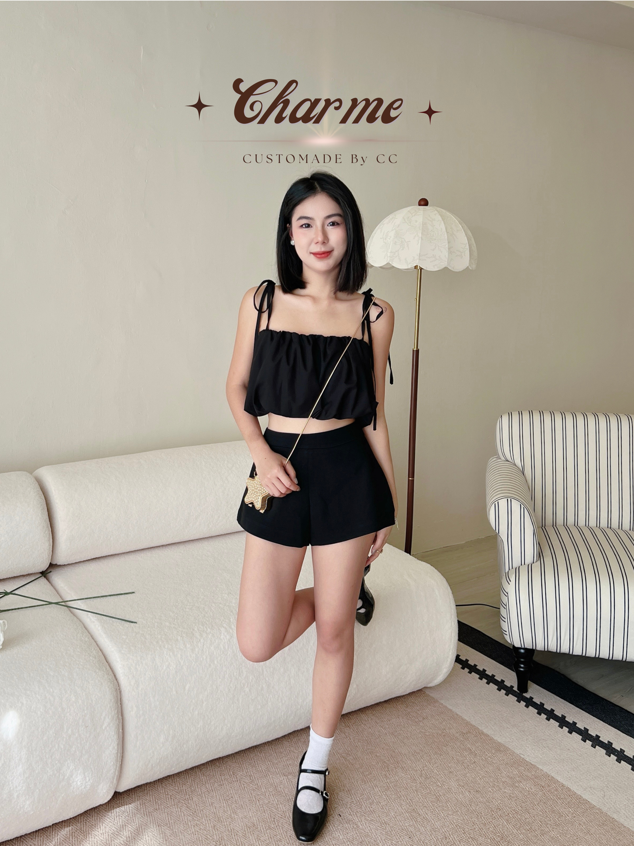 Perfect A Shorts (White)