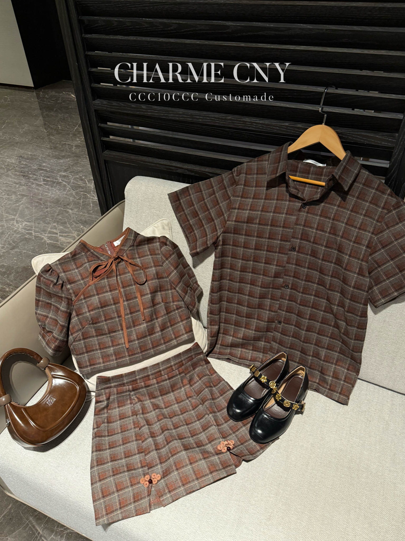 MULAN Qipao (Brown)