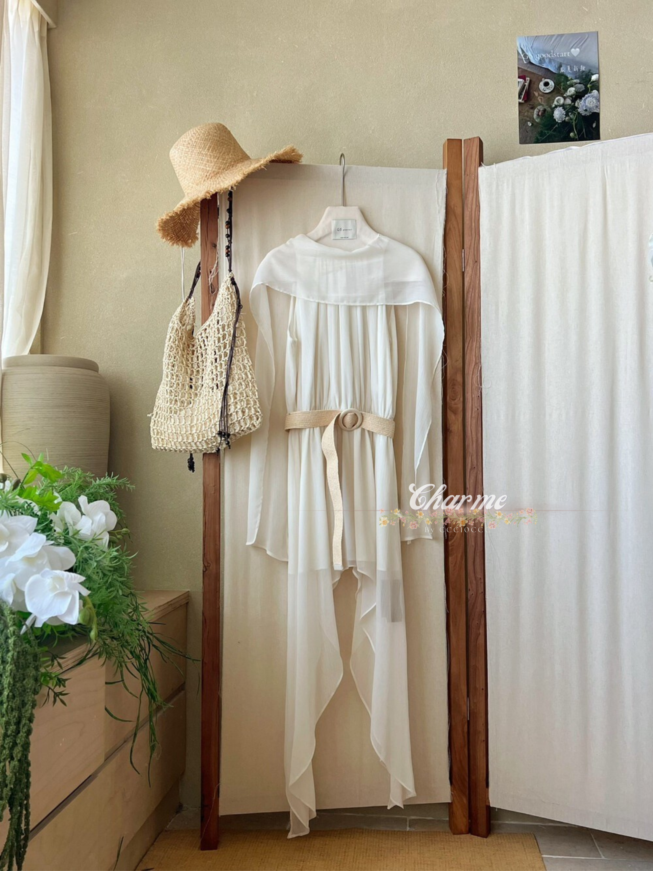 Annette Dress with belt