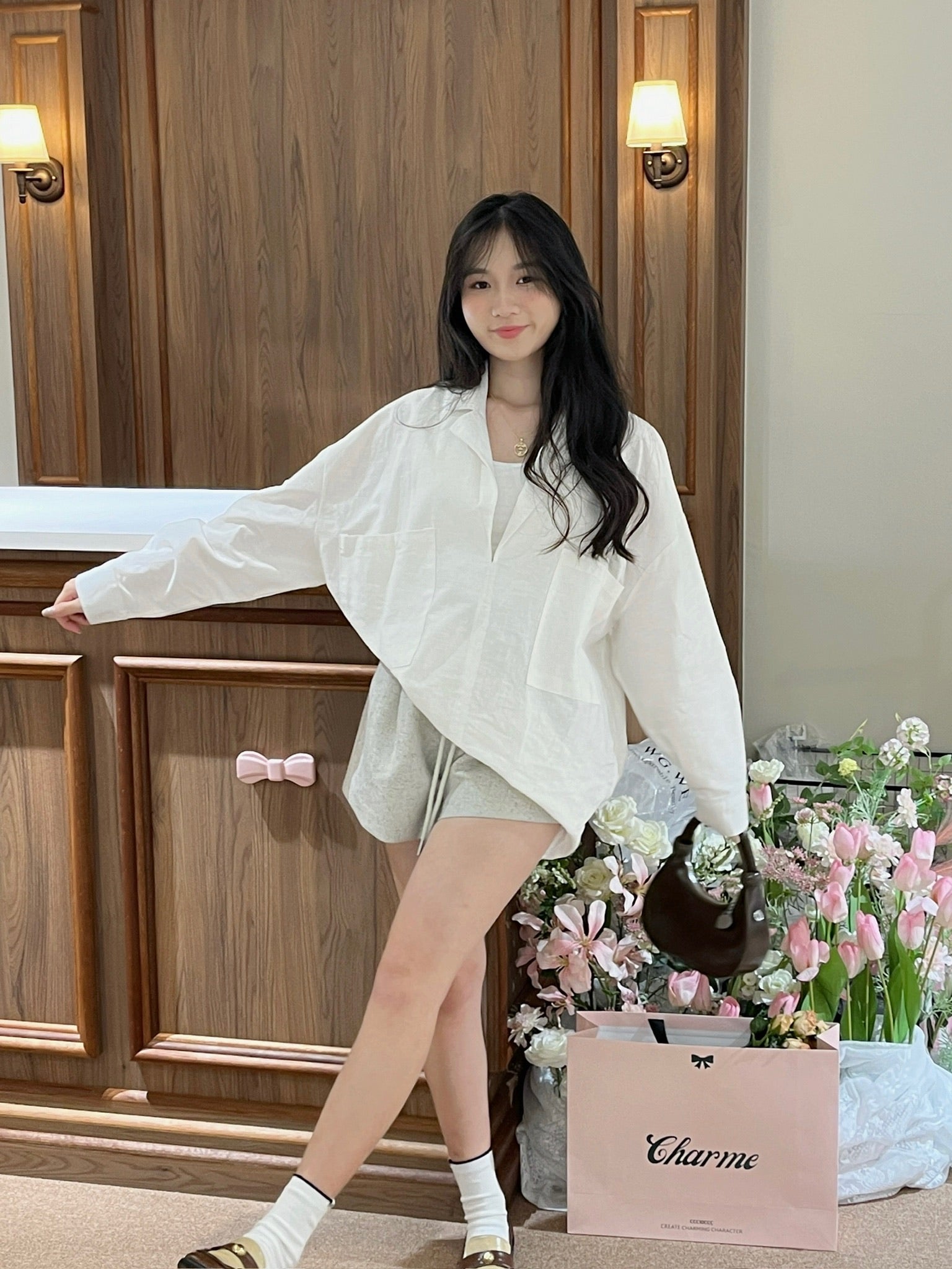 Crisp White Linen shirt