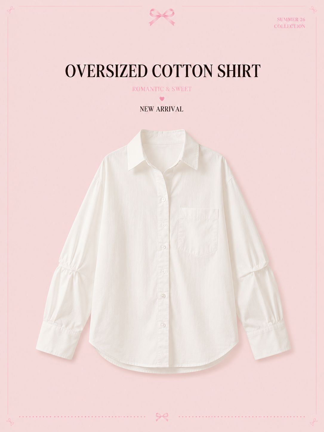 Oversized Cotton Shirt