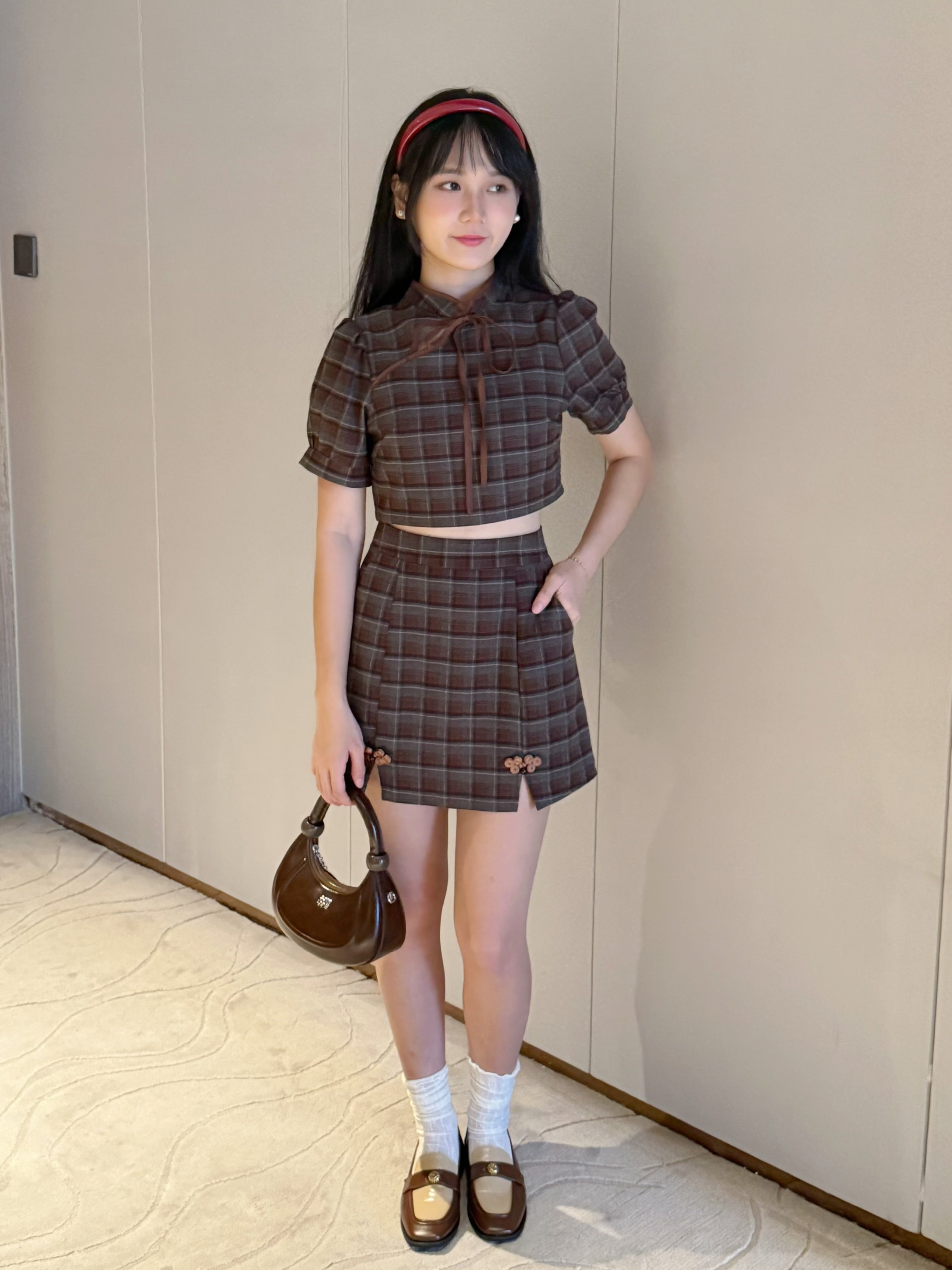 MULAN Qipao (Brown)