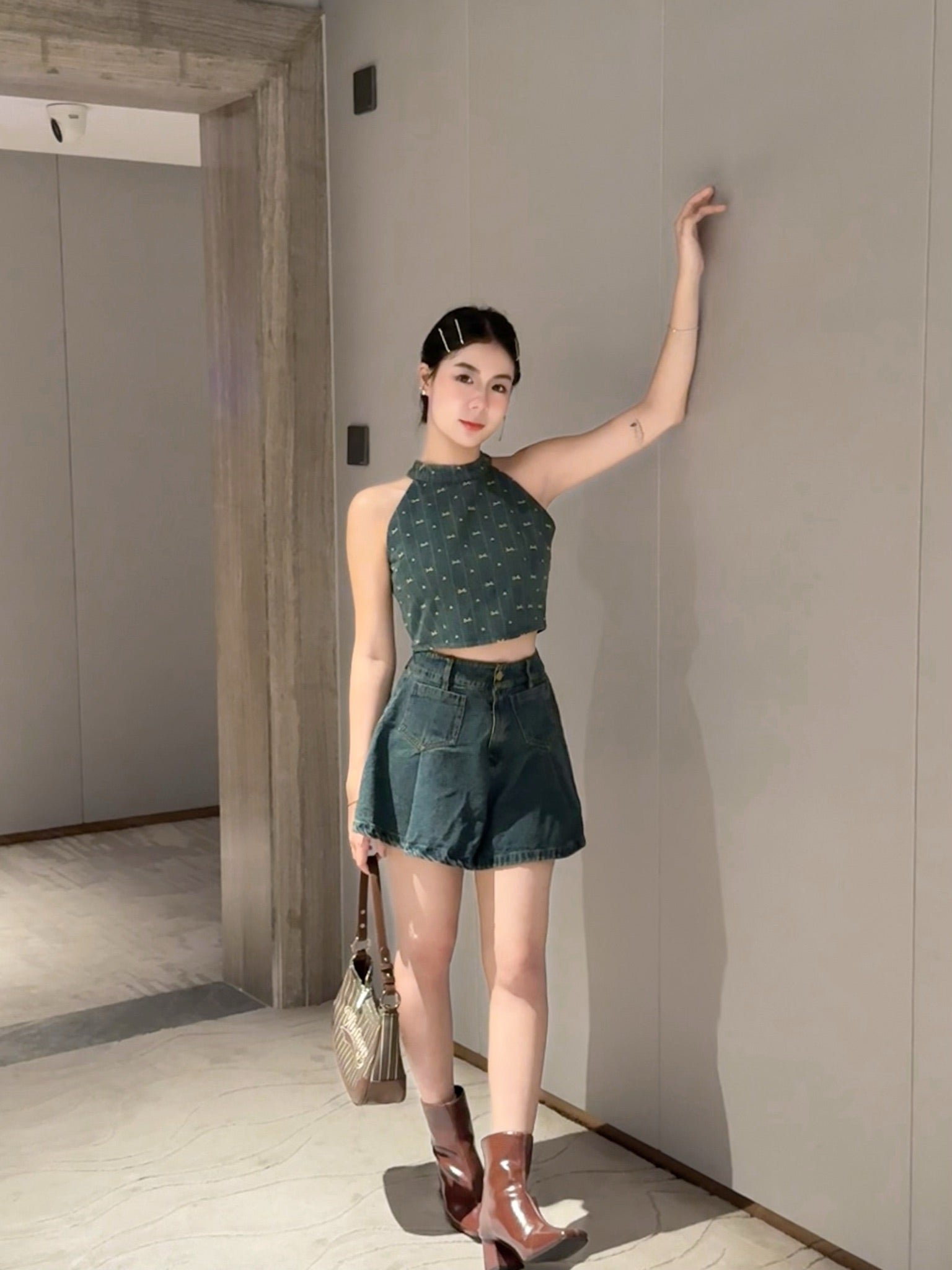 ๐พ๐๐ผ๐๐๐ Scarlet Skort๏ผBlue๏ผ