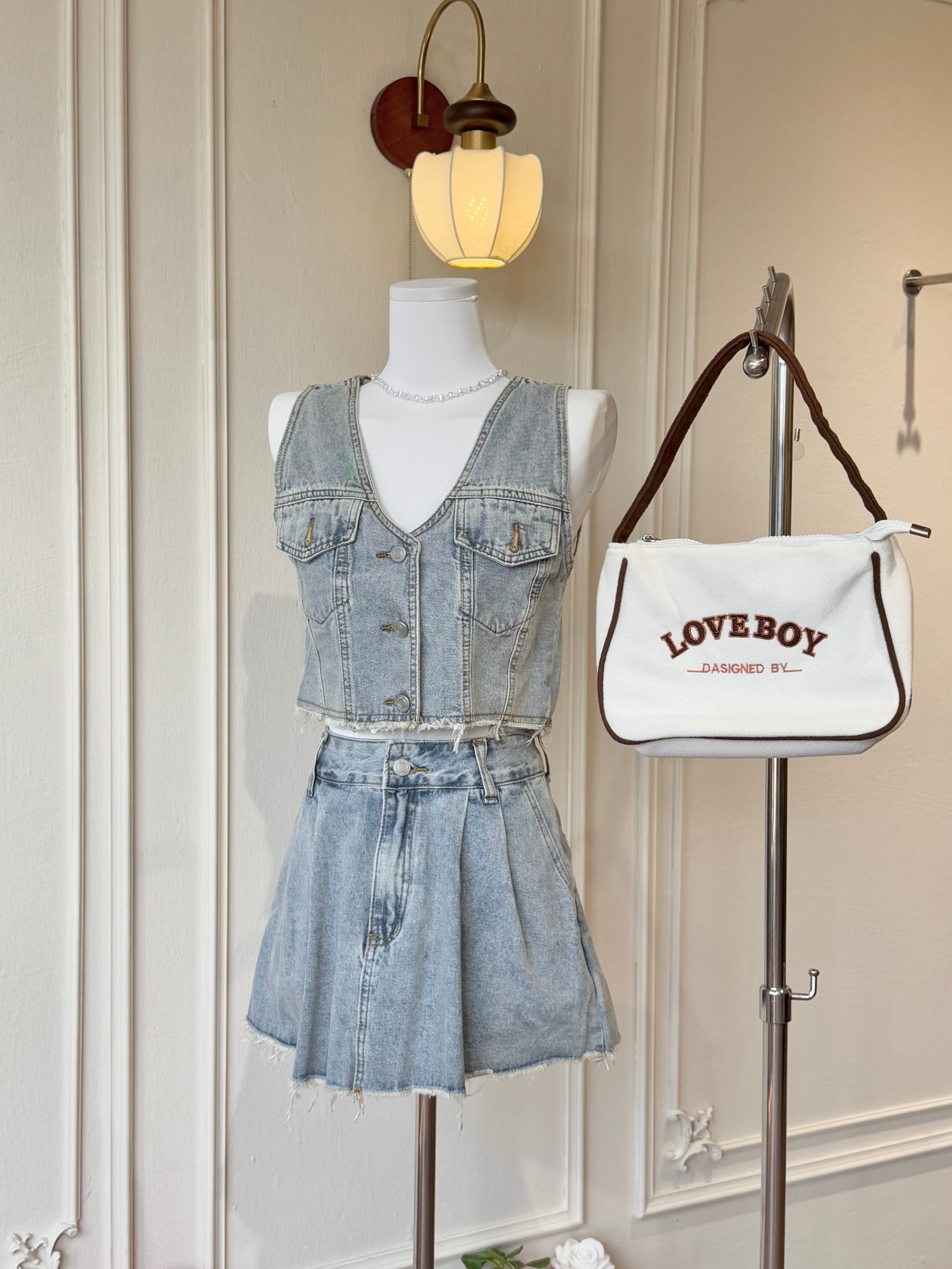Bess Denim Set