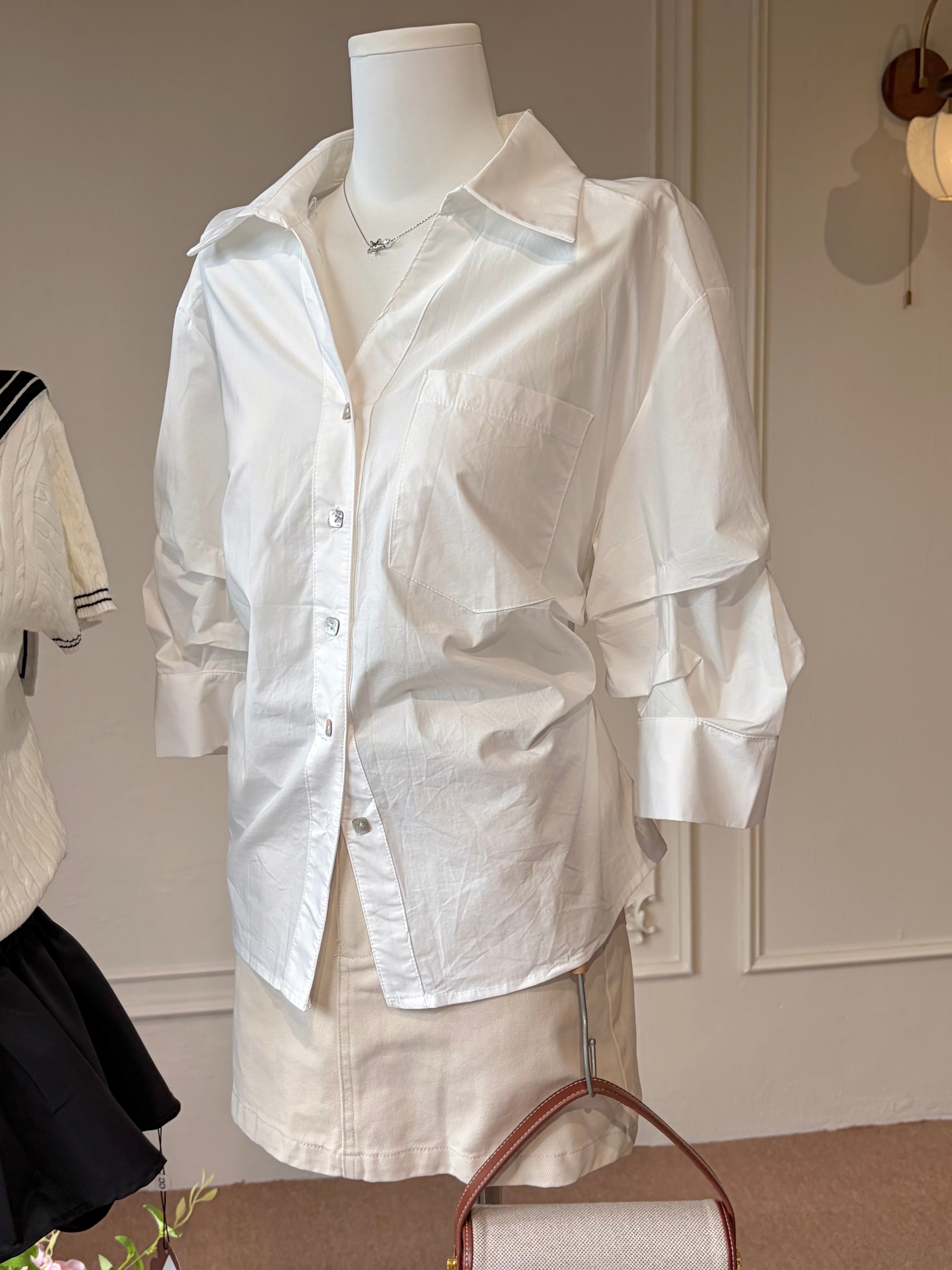 Oversized Cotton Shirt