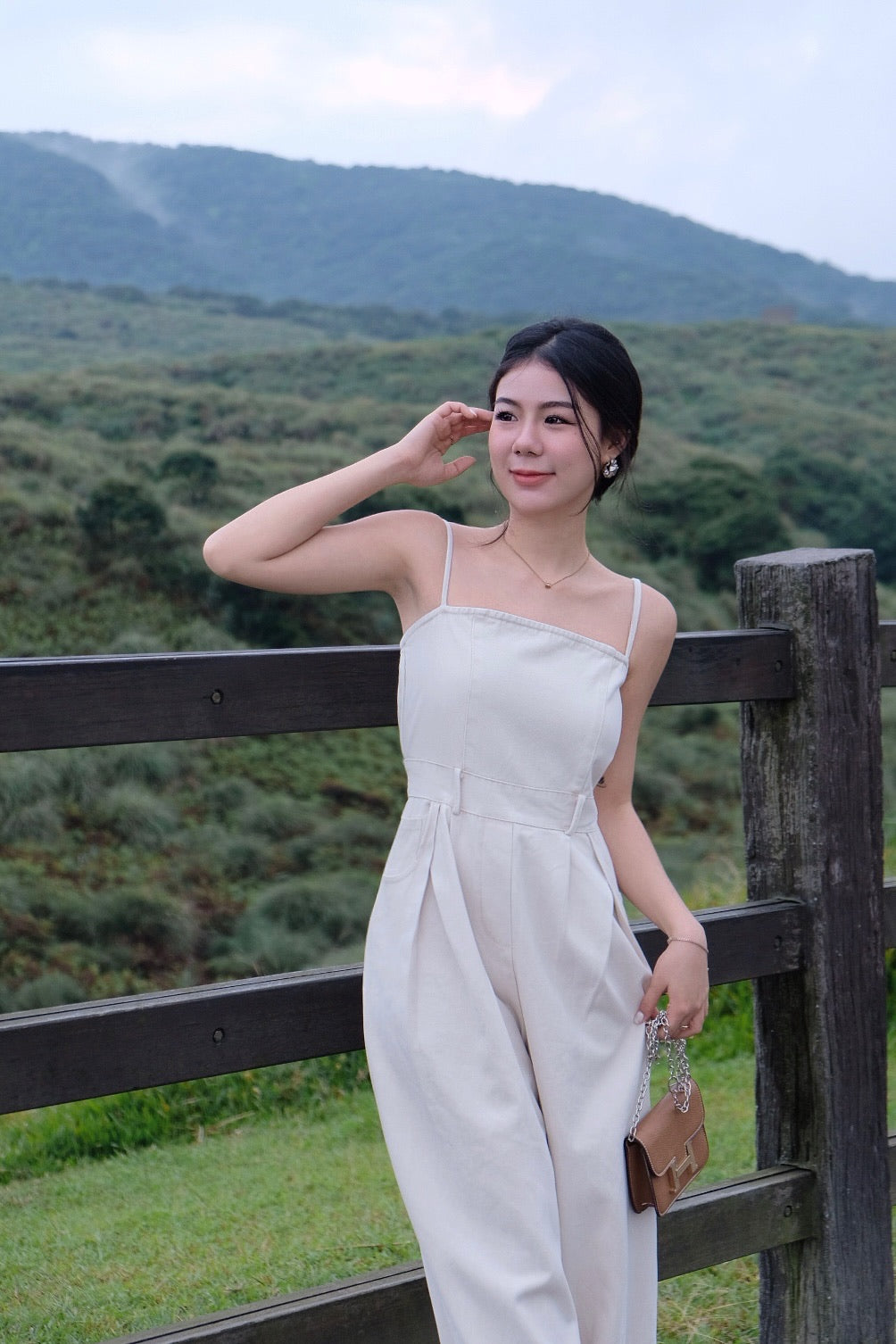 𝘾𝙃𝘼𝙍𝙈𝙀 Seneca Jumpsuit(Grey)
